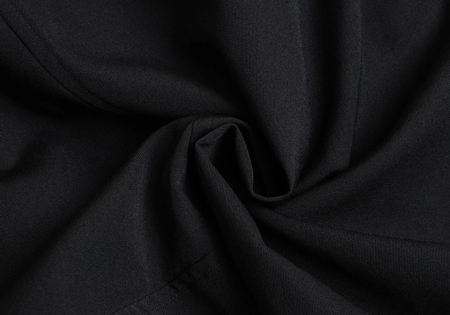 Yohji Yamamoto Yohji Yamamoto Wool Gabardine Wide Pants Black Size US 38 / EU 54 - 15 Thumbnail