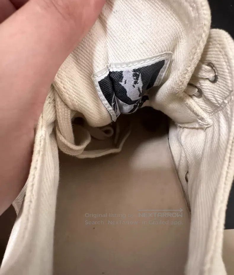 Rick Owens Rick Owens Top-tier ivory milk Converse Size US 9 / EU 42 - 9 Thumbnail