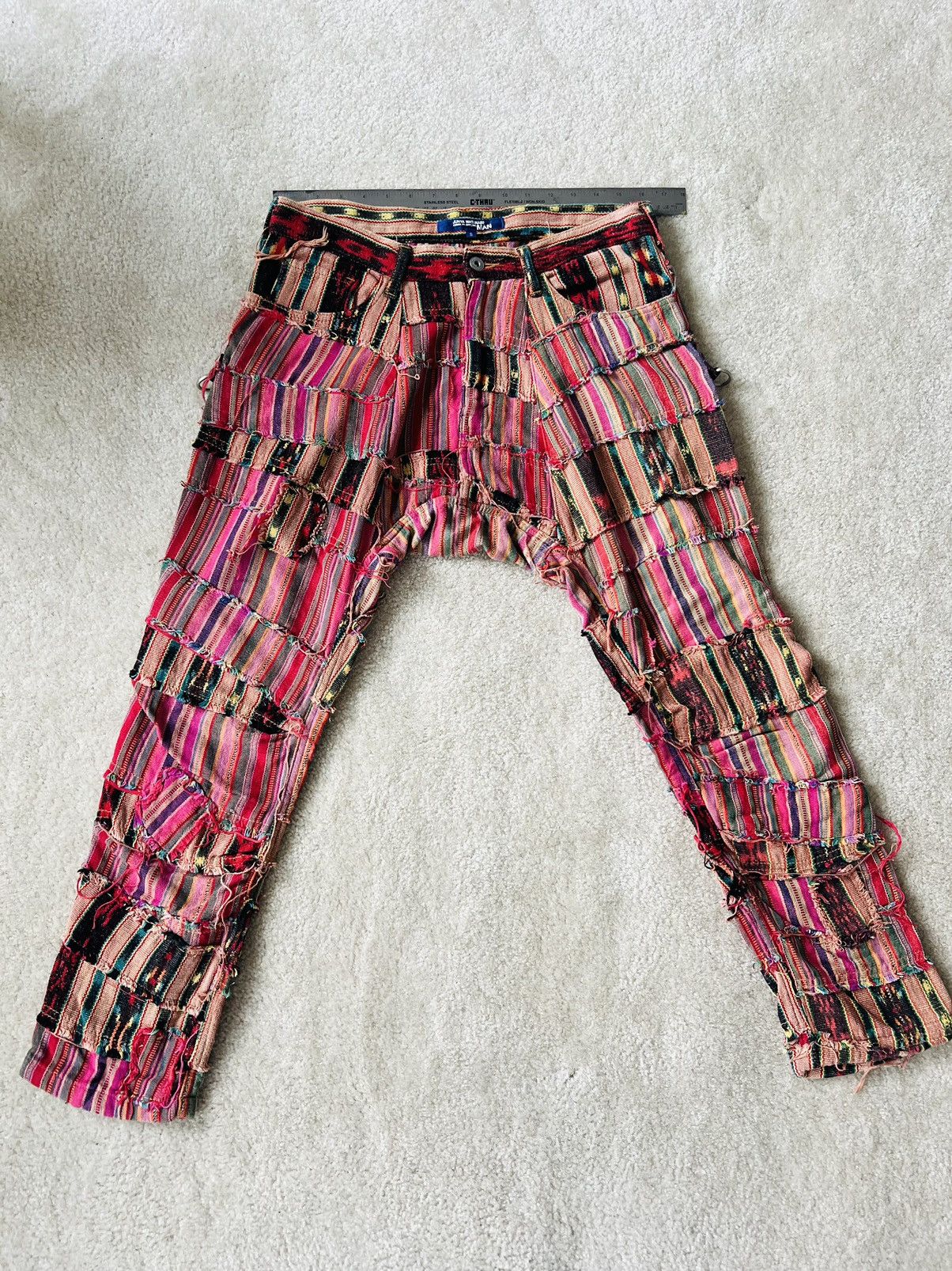 SS 2005 Junya Watanabe Patchwork Scraps Mountaineering Pants