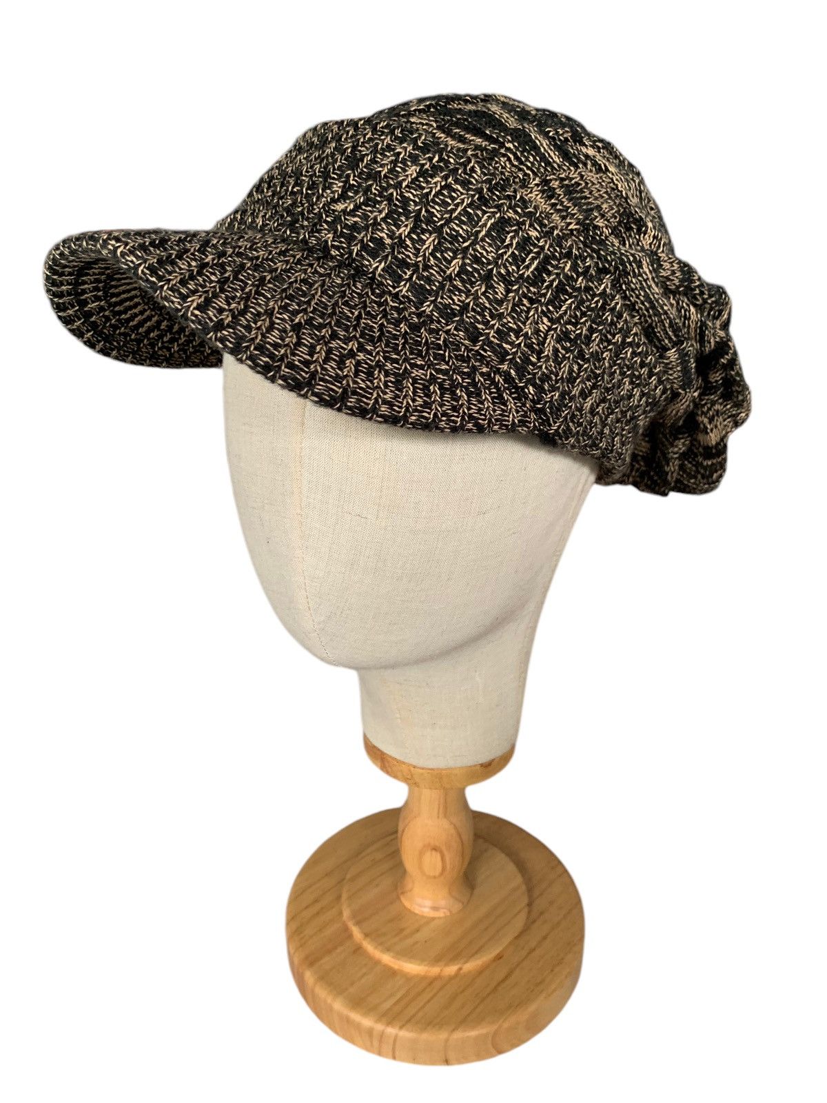 14th Addiction × Japanese Brand Punk Style Slouchy Knitted crochet Beanie Hats Size ONE SIZE - 3 Thumbnail
