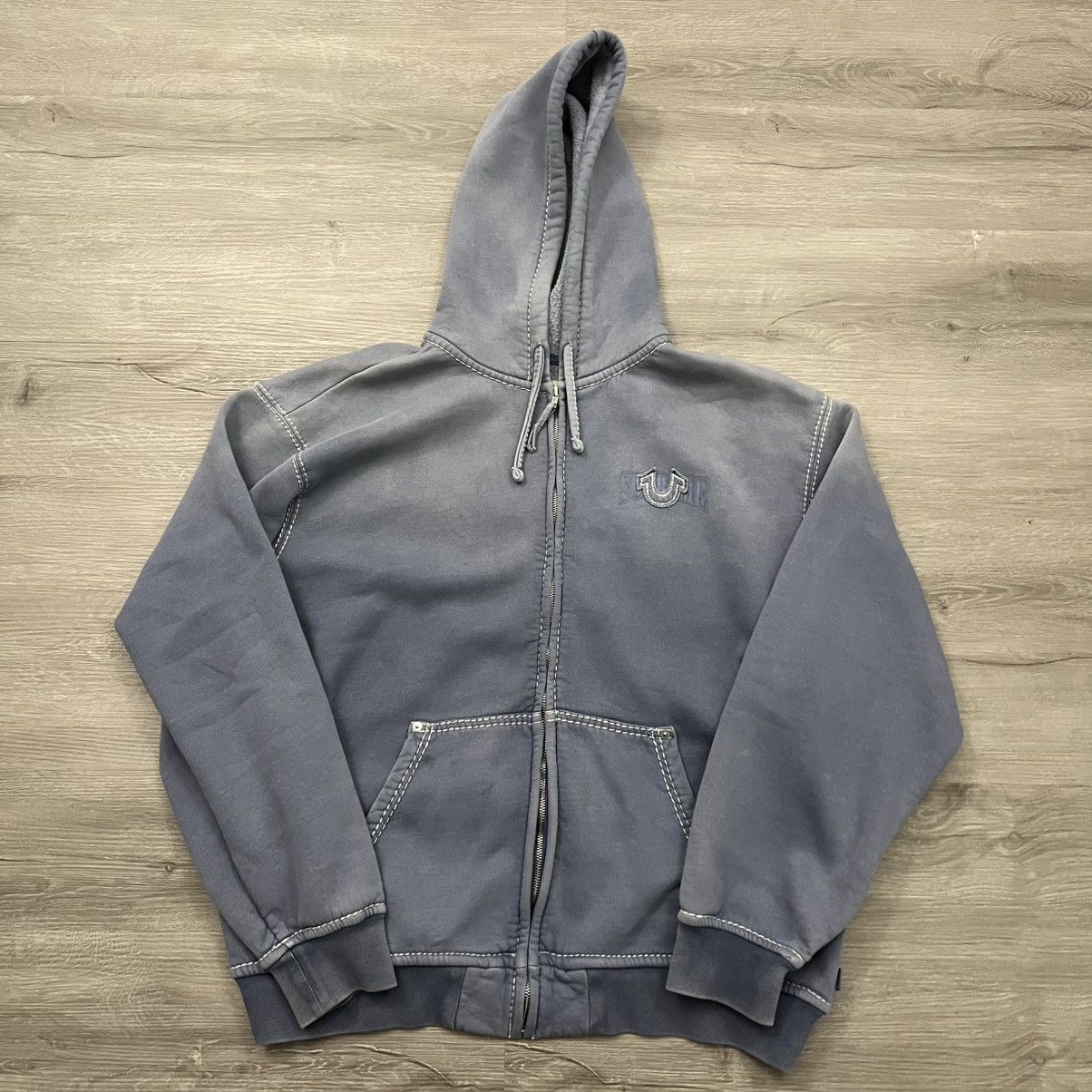 Supreme × True Religion Supreme True Religion Zip Up Hoodie FW22 Size US XL / EU 56 / 4 - 2 Thumbnail