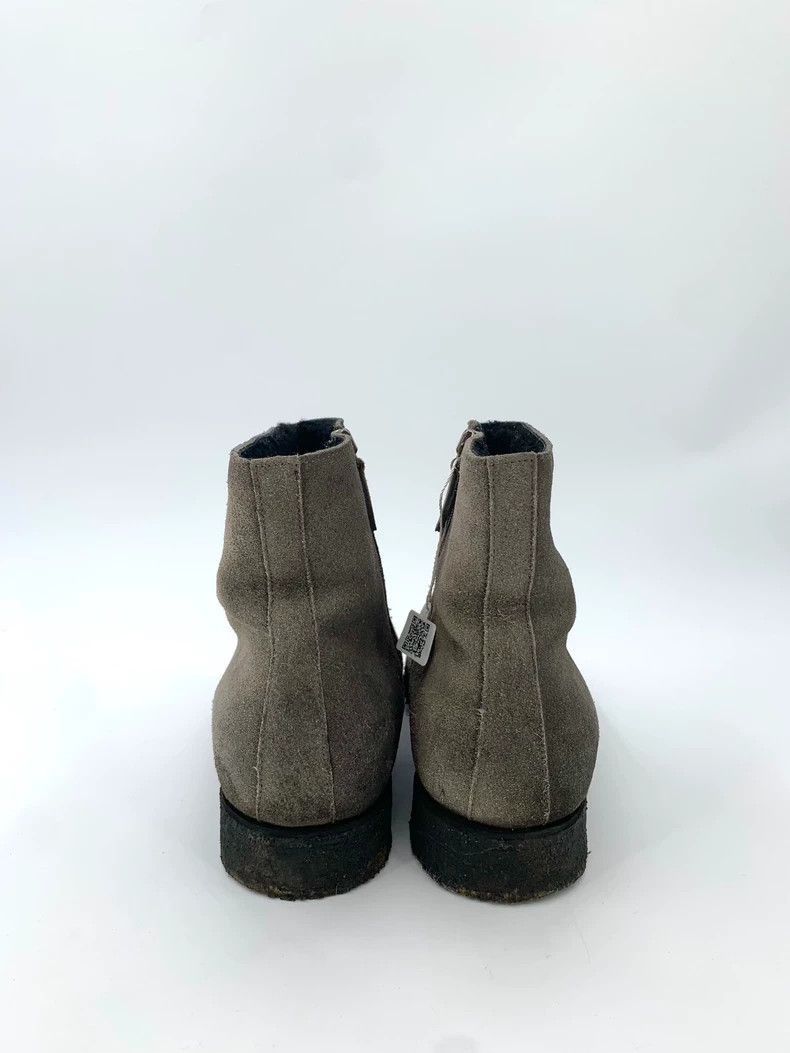 Prada Prada Gray Suede MidCalf Zip Boots -2505 Size US 7.5 / EU 40-41 - 4 Thumbnail