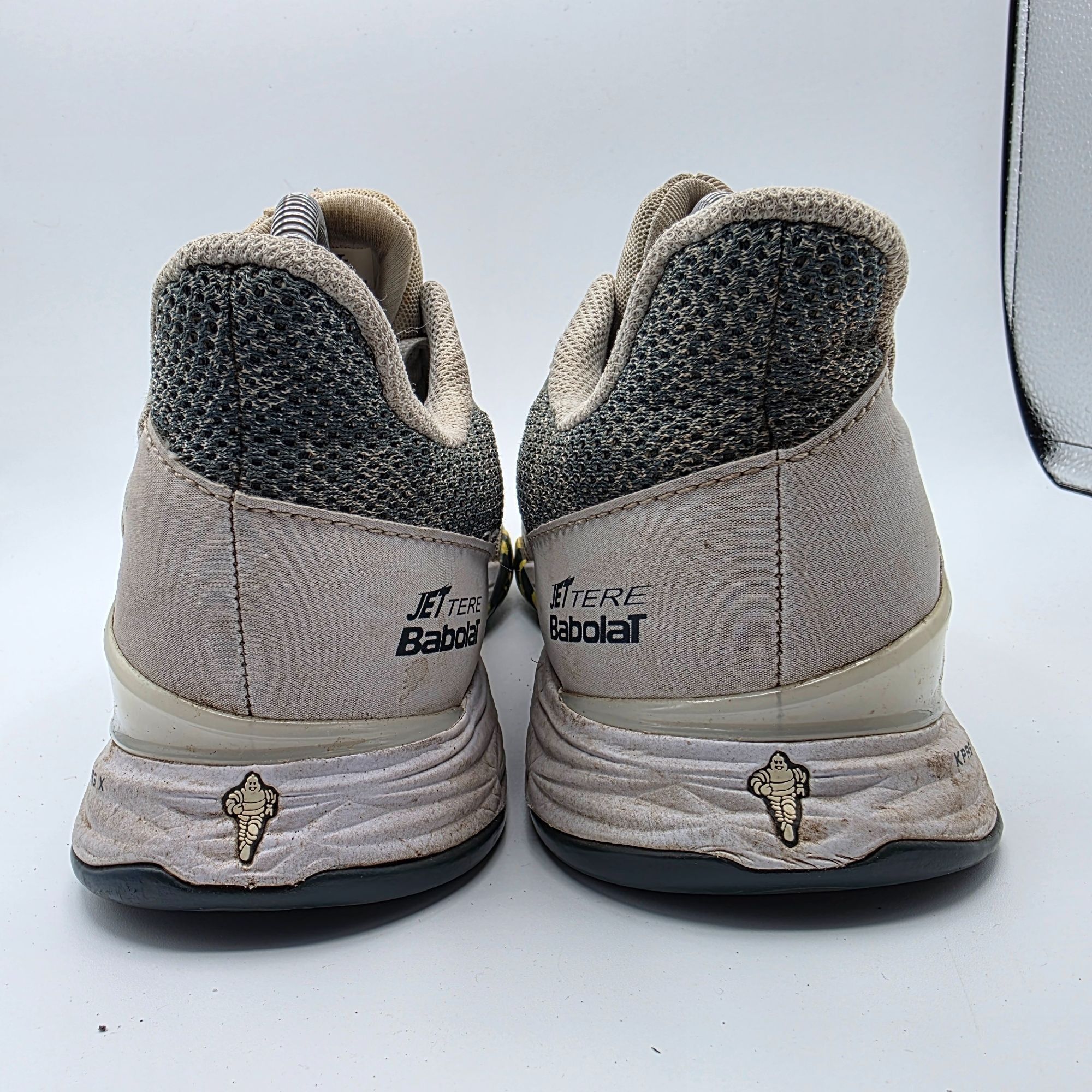 Other Babolat Jet Tere All Court Mens Size 9.5 Gray Yellow Tennis Size US 9.5 / EU 42-43 - 5 Thumbnail