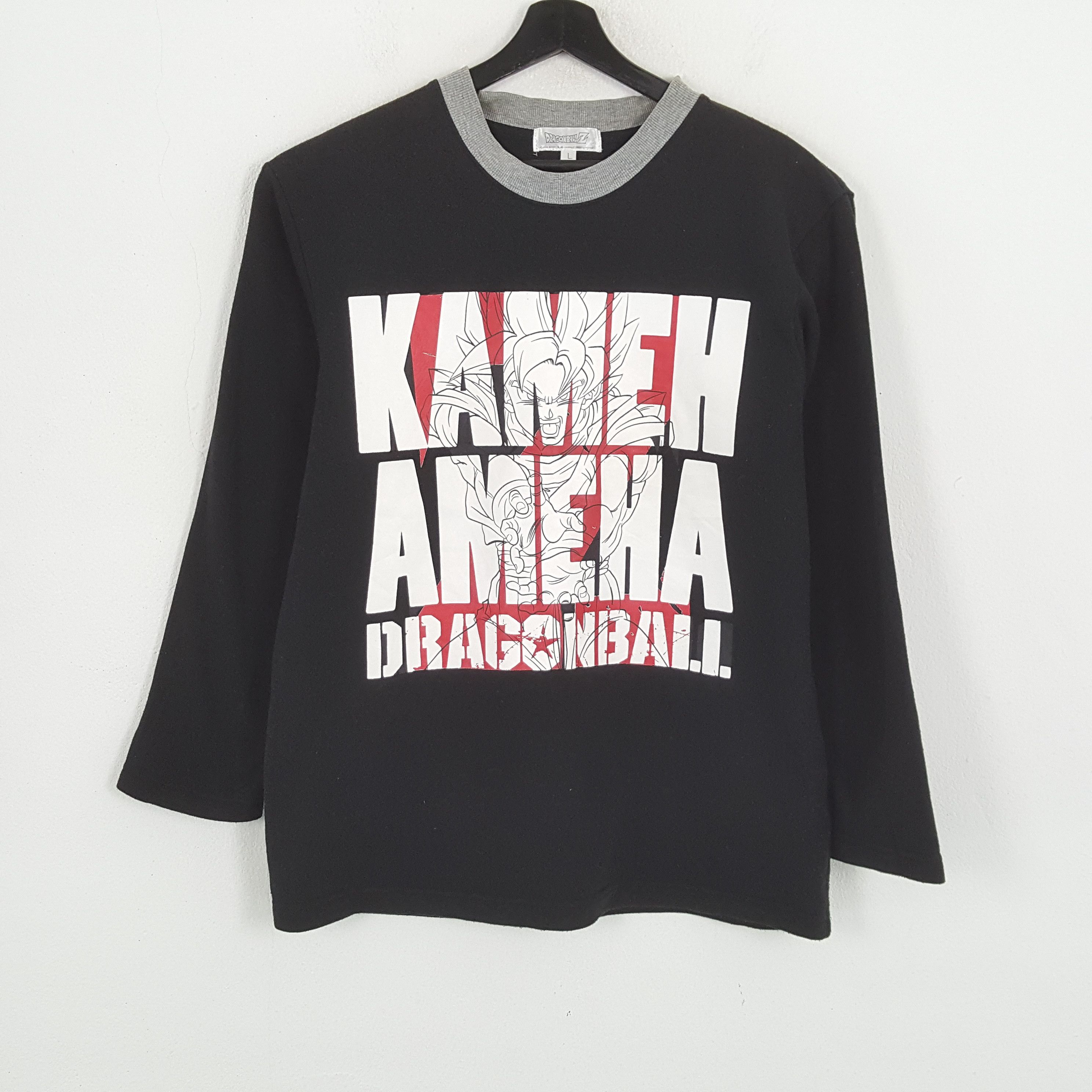 Anime × Vintage DRAGON BALL Z Japanese Anime Cartoon Sweatshirt Size US M / EU 48-50 / 2 - 1 Thumbnail