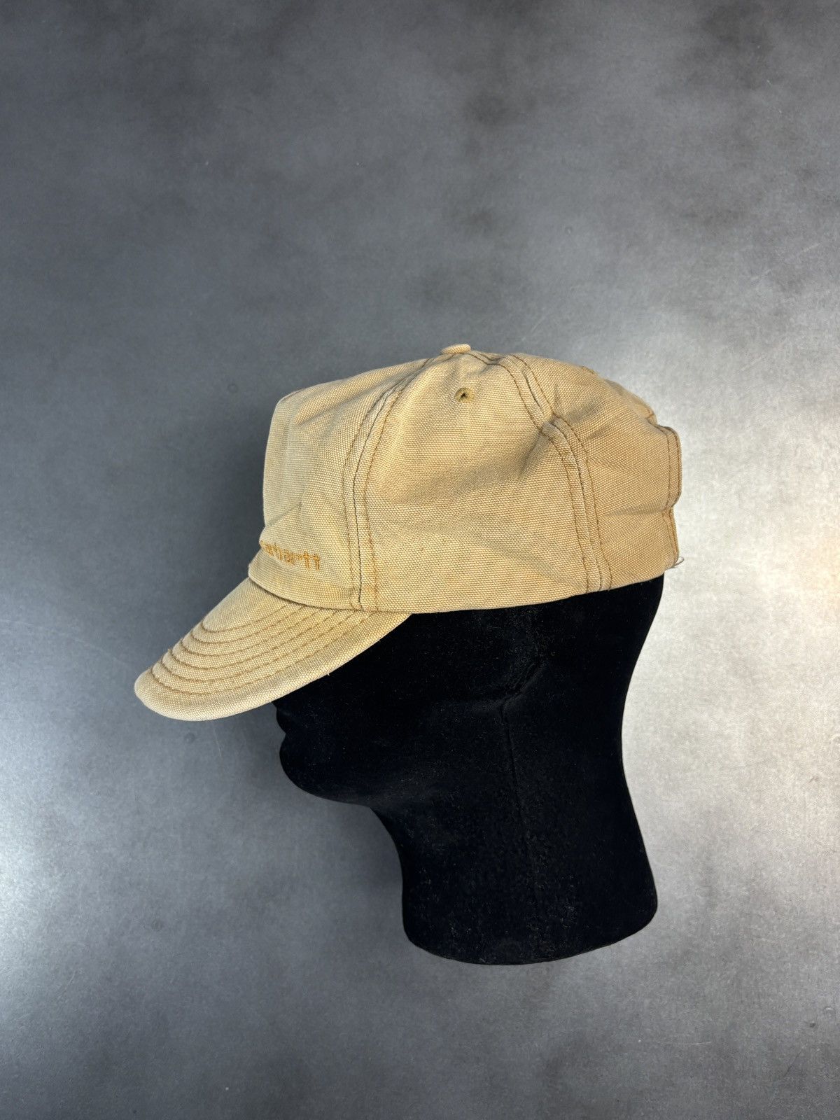 Carhartt × Vintage Vintage Carhartt Hat Duck Canvas Snapback Made in USA Cap 90 Size ONE SIZE - 18 Thumbnail