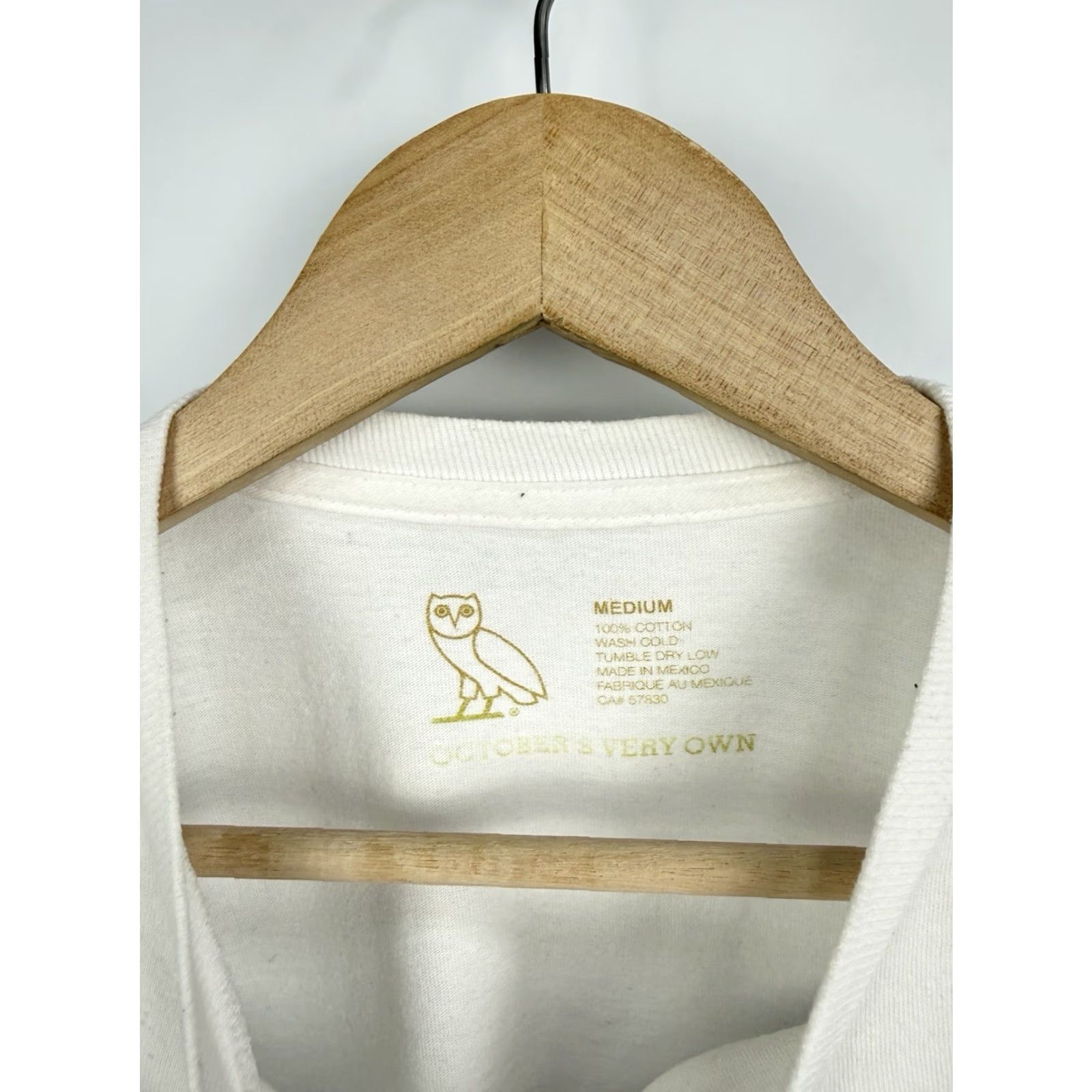 Vintage OVO T-Shirt White M Retro Y2K Rare Hype Mens Size US M / EU 48-50 / 2 - 5 Thumbnail