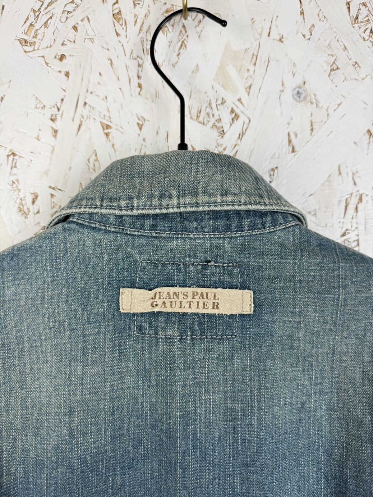 Jean Paul Gaultier Vintage Jean Paul Gaultier Jean’s Short Denim Jacket Blue 38 Size XS / US 0-2 / IT 36-38 - 9 Thumbnail