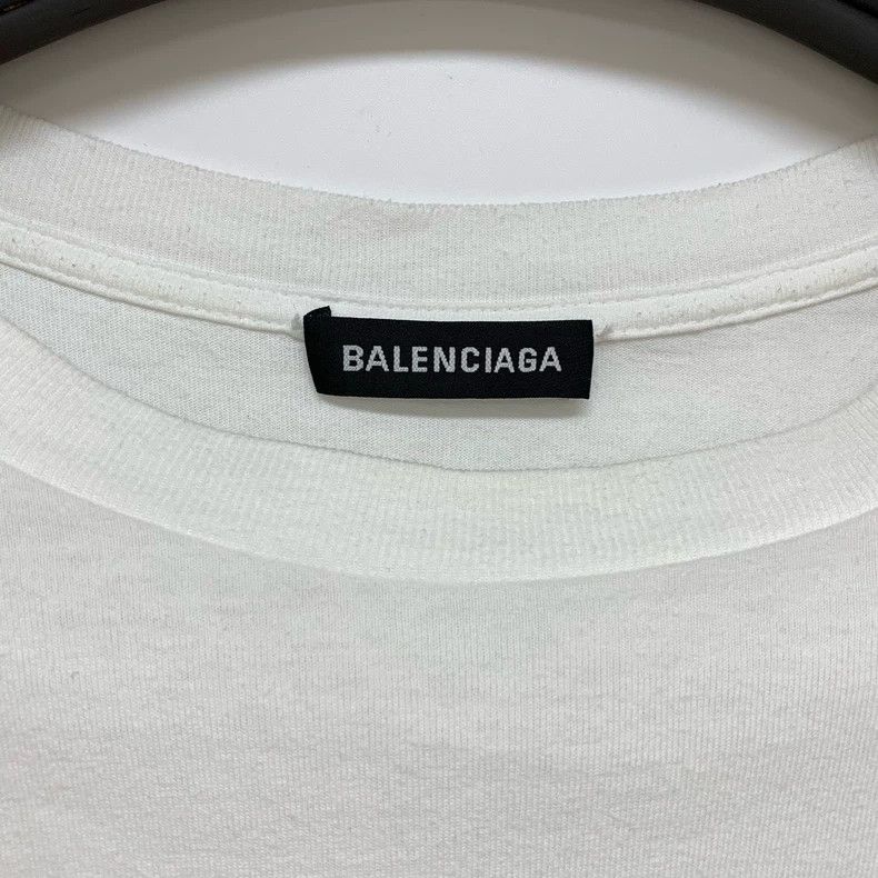 Balenciaga Balenciaga Short sleeves with cursive logo Size US S / EU 44-46 / 1 - 2 Thumbnail