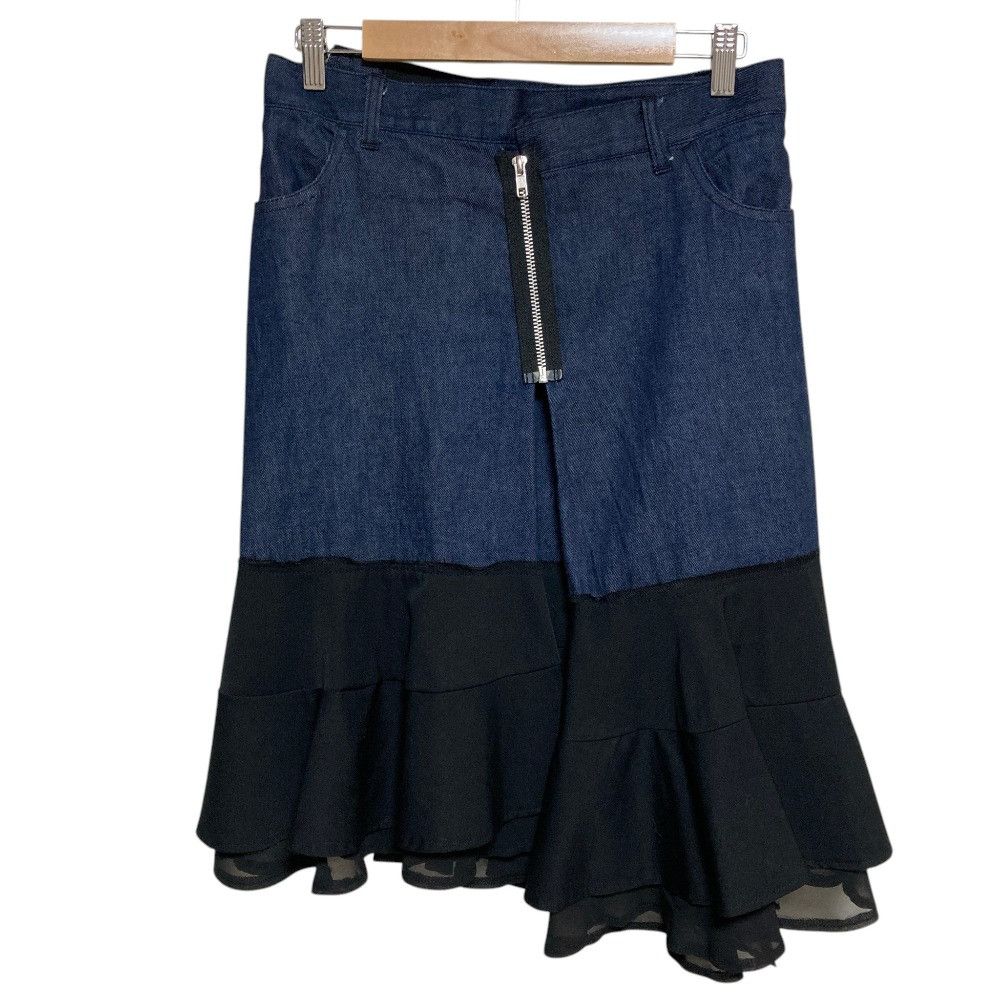 Comme des Garcons Comme des Garçons tricot COMME des GARCONS tiered denim skirt Textile Skirts TK-S009 DUTY FREE for USA Size ONE SIZE - 1 Thumbnail