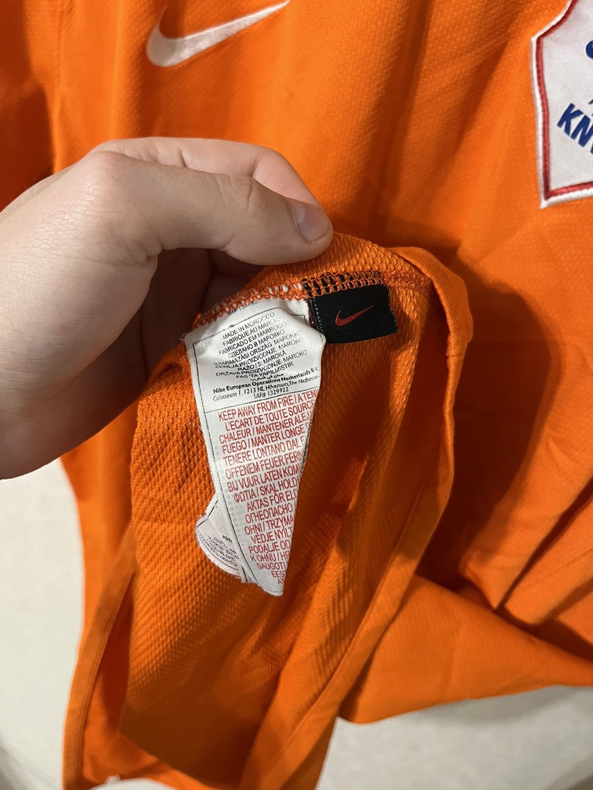 Other Nike Netherlands 08/09 Home Jersey Size US XL / EU 56 / 4 - 8 Thumbnail