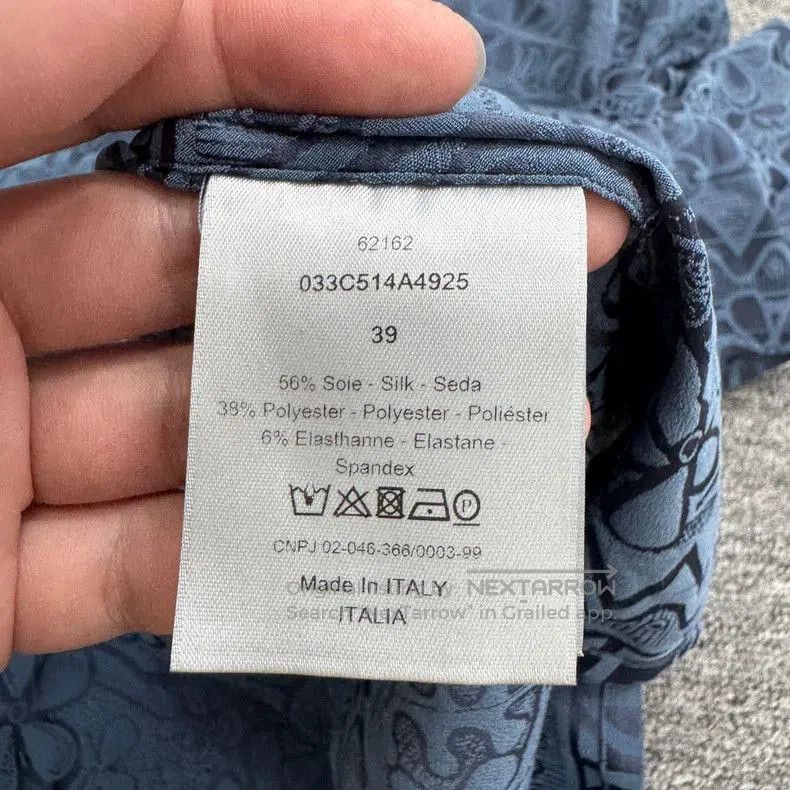 Other Dior Printed Silk Short Sleeve Shirt. Size US M / EU 48-50 / 2 - 4 Thumbnail