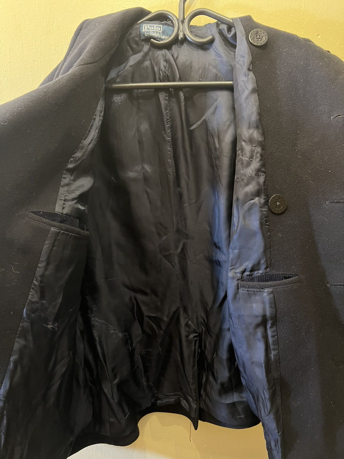 Polo Ralph Lauren Vintage 90s Ralph Lauren Peacoat Size US L / EU 52-54 / 3 - 7 Thumbnail