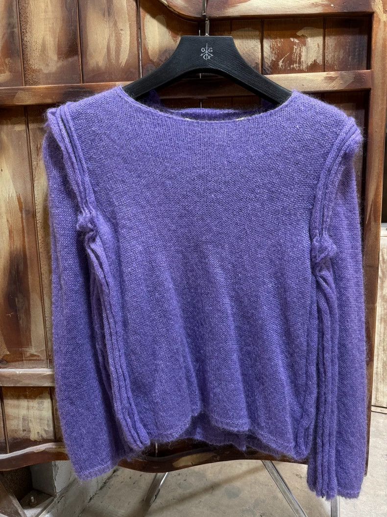 Comme Des Garcons Purple pullover sweater 2505-Nextarrow