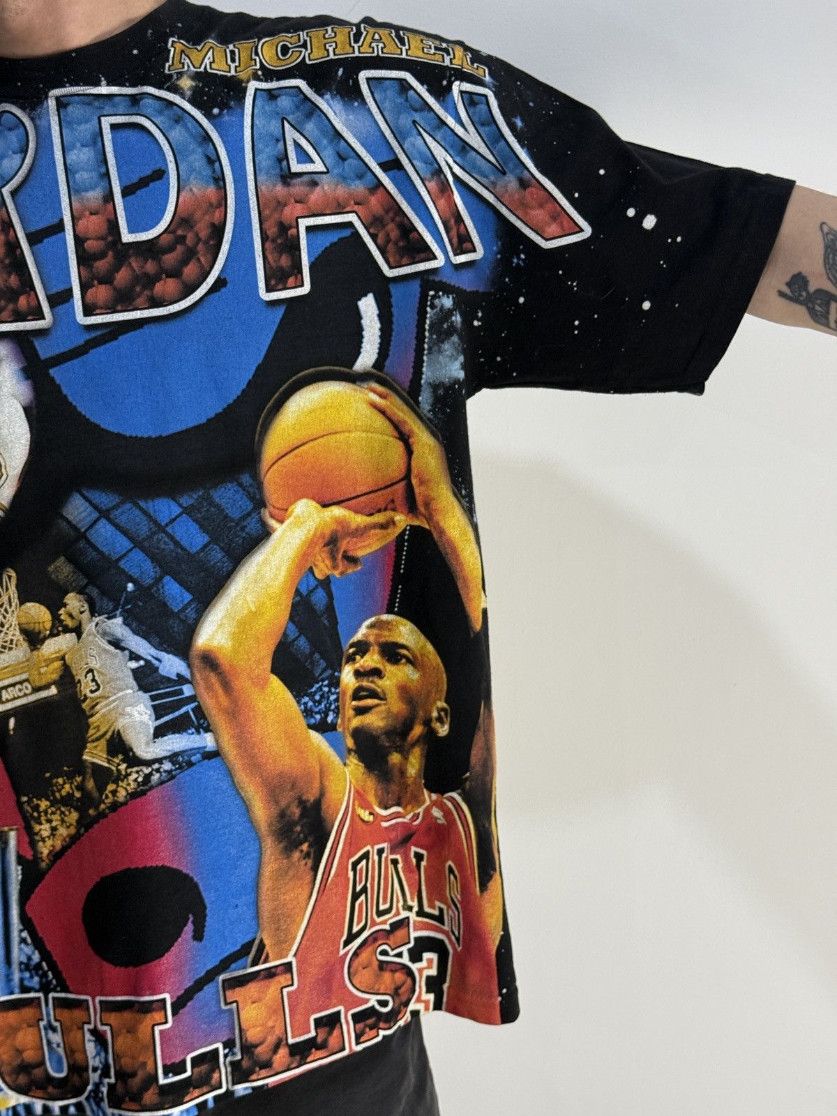 Other Chicago Bull Micheal Jordan RapTee style Tshirt *limit 59pcs Size US XL / EU 56 / 4 - 5 Thumbnail