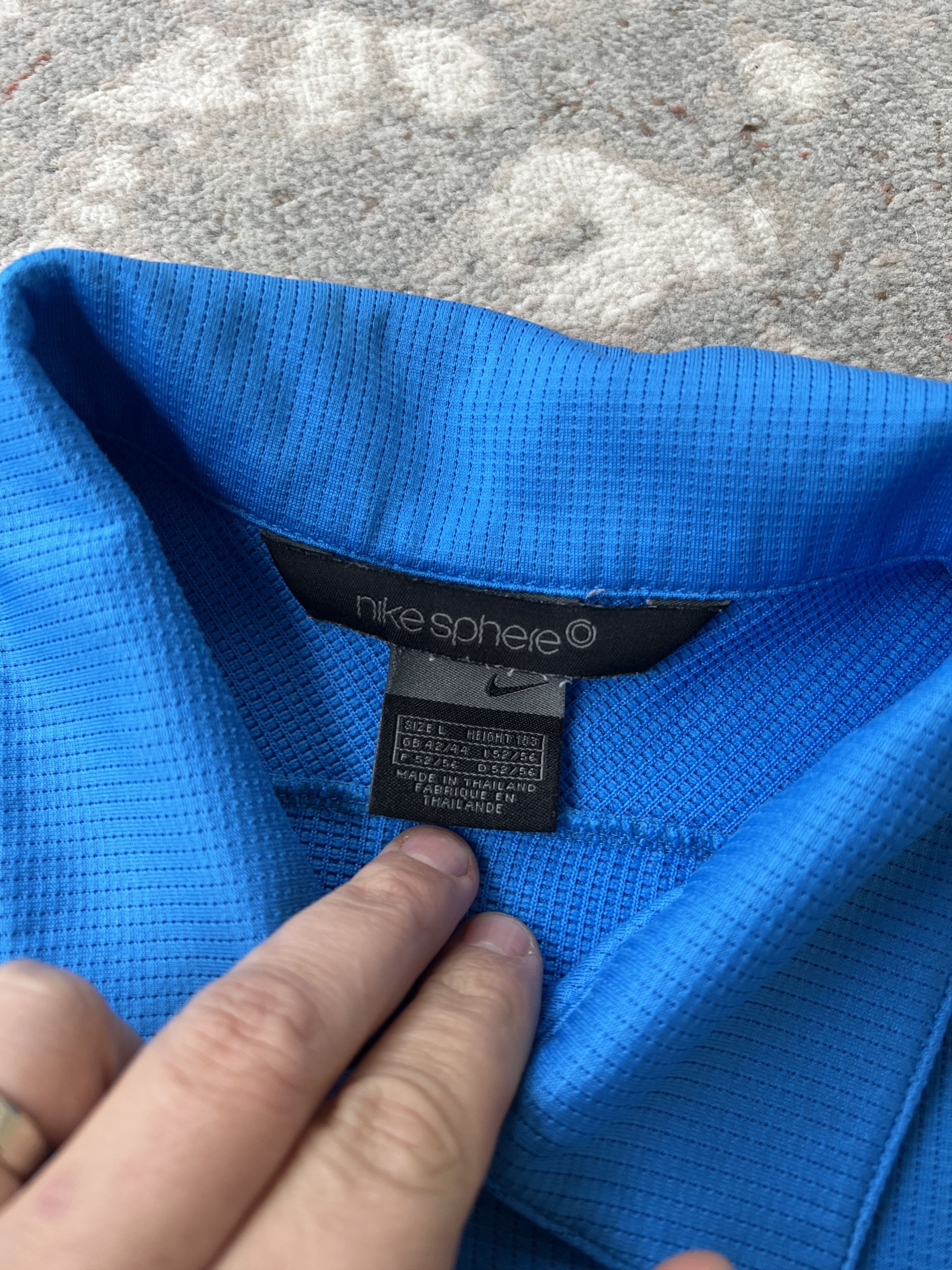 Nike Vintage Nike Sphere Polo Shirt Size US L / EU 52-54 / 3 - 2 Thumbnail