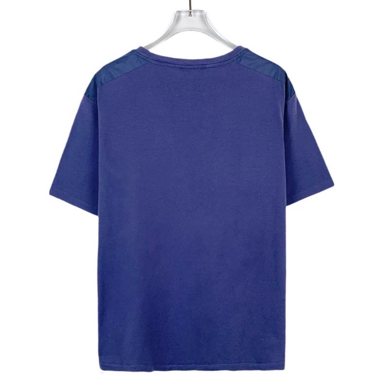 Prada Prada Logo letter round neck dark blue cotton short-sleeved Size US XXL / EU 58 / 5 - 2 Thumbnail
