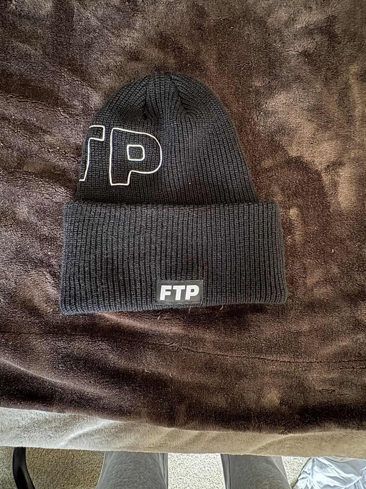 Ftp Beanie Black | Grailed
