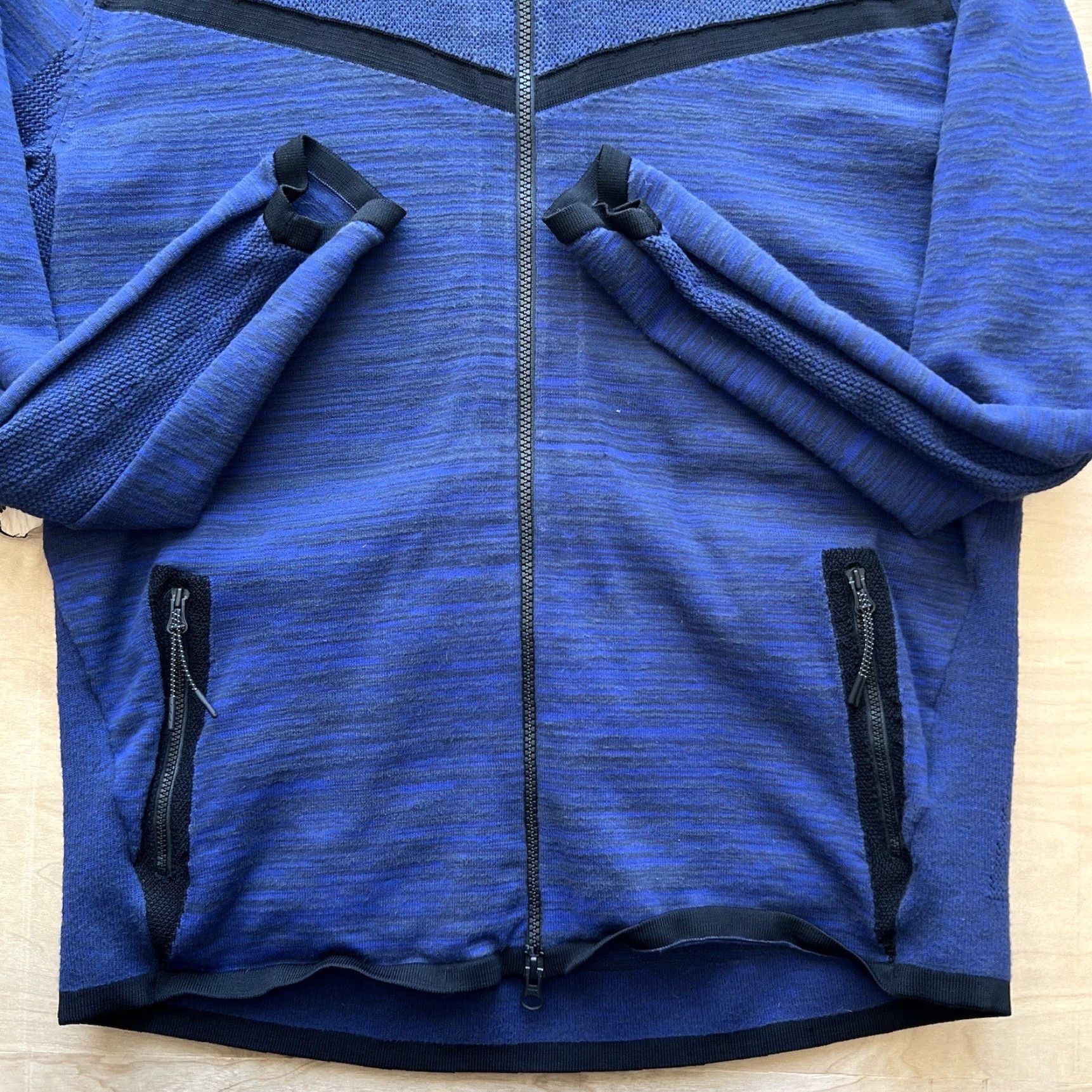 Nike Nike Windrunner Jacket Shirt Medium Blue Full Zip Lightweight Knit Tech Nike AeroLoft Sportwear Windbreaker Baseball Basketball Mens M Size US M / EU 48-50 / 2 - 5 Thumbnail