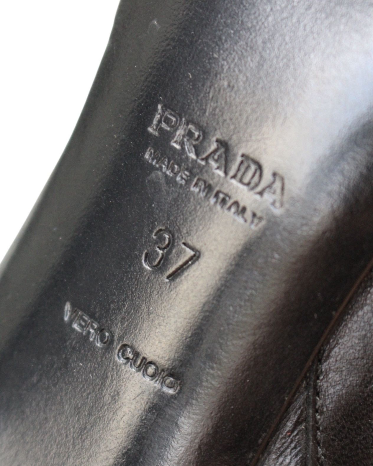 Prada 2000S PRADA BLACK PLEATED LEATHER POINTED ANKLE BOOTS Size US 7 / IT 37 - 9 Thumbnail