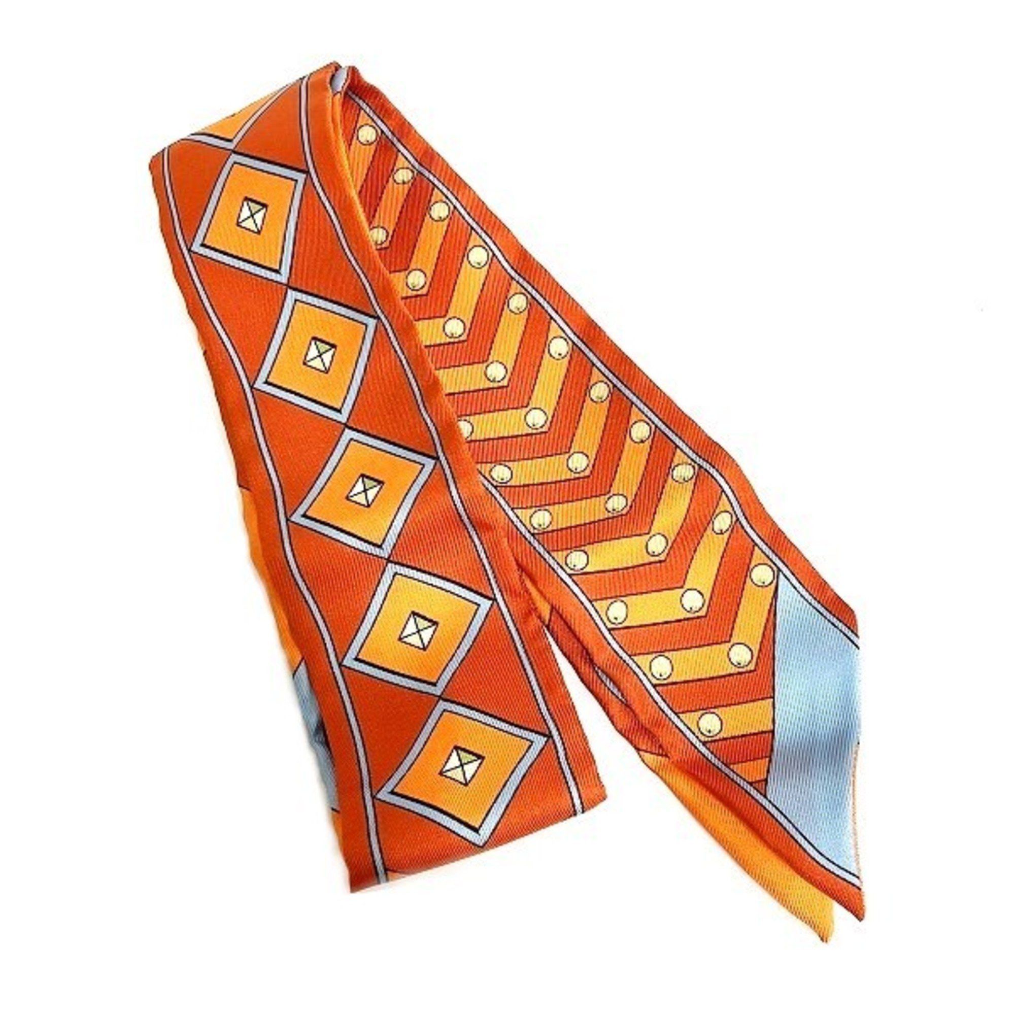 image of Hermes Twilly Collars And Dog Brand Accessories Mufflers/scarves Women's in Orange