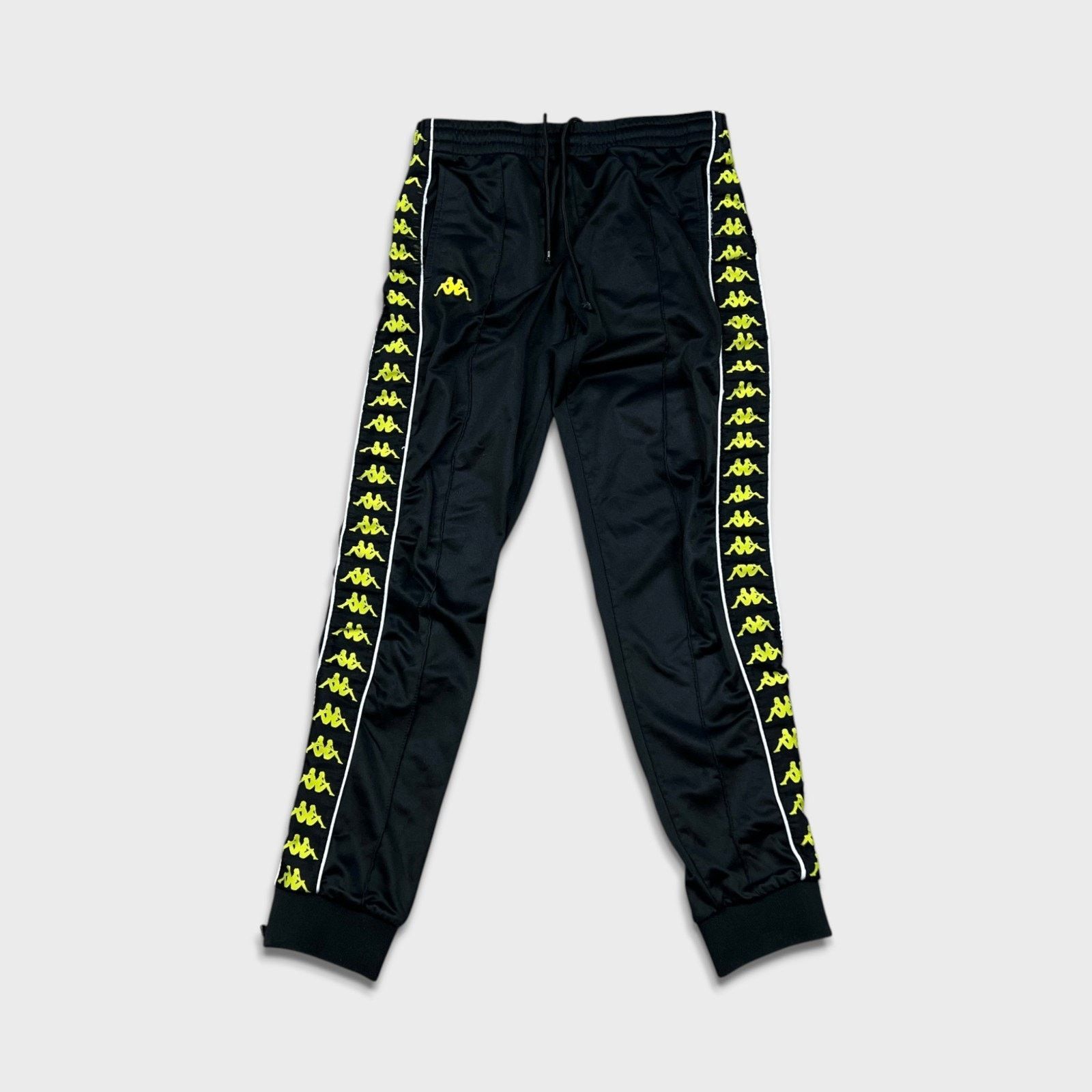 Kappa Kappa Track Pants Medium Side Tape Athletic Taper Leg Jogger Size US 28 / EU 44 - 1 Thumbnail