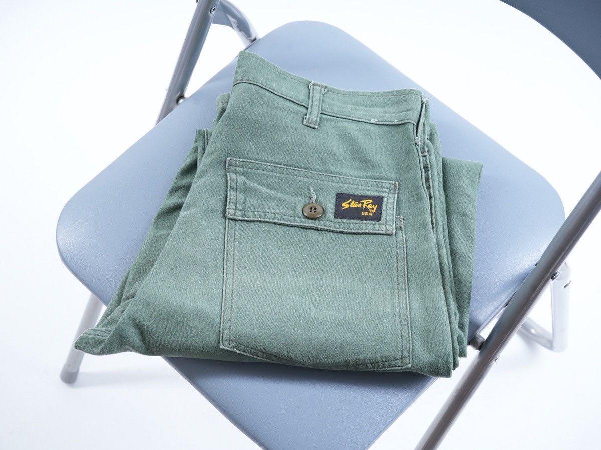 Stan Ray Stan Ray Tapered Fatigues trousers pants S Size US 30 / EU 46 - 1 Thumbnail