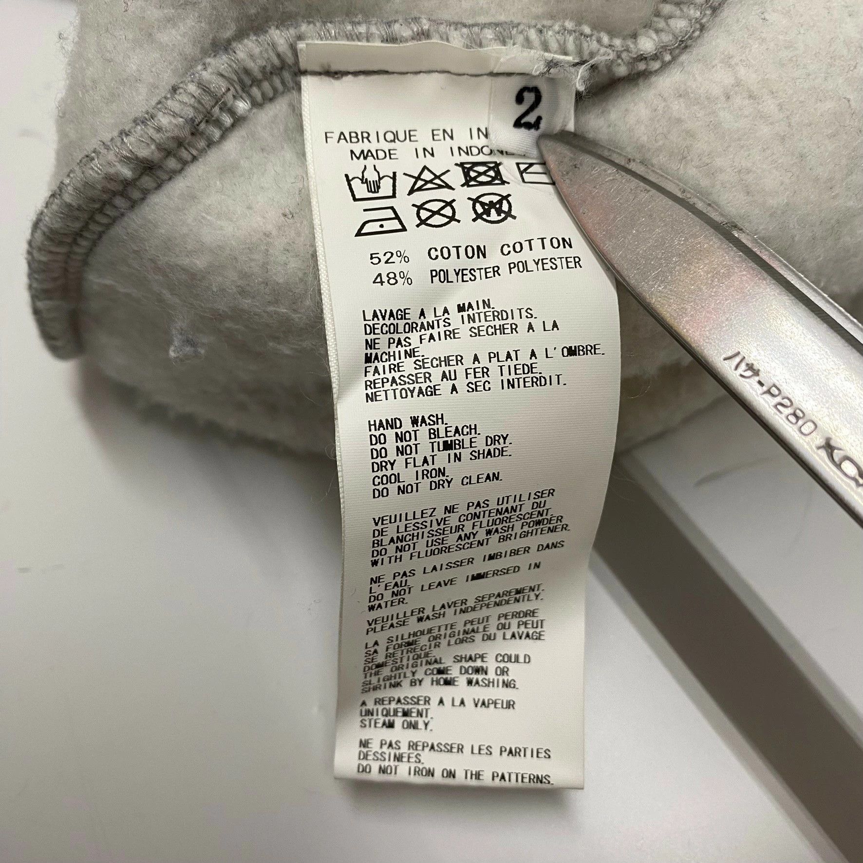 Yohji Yamamoto Yohji Yamamoto Painting and Weaving Hoodie Size US M / EU 48-50 / 2 - 7 Thumbnail