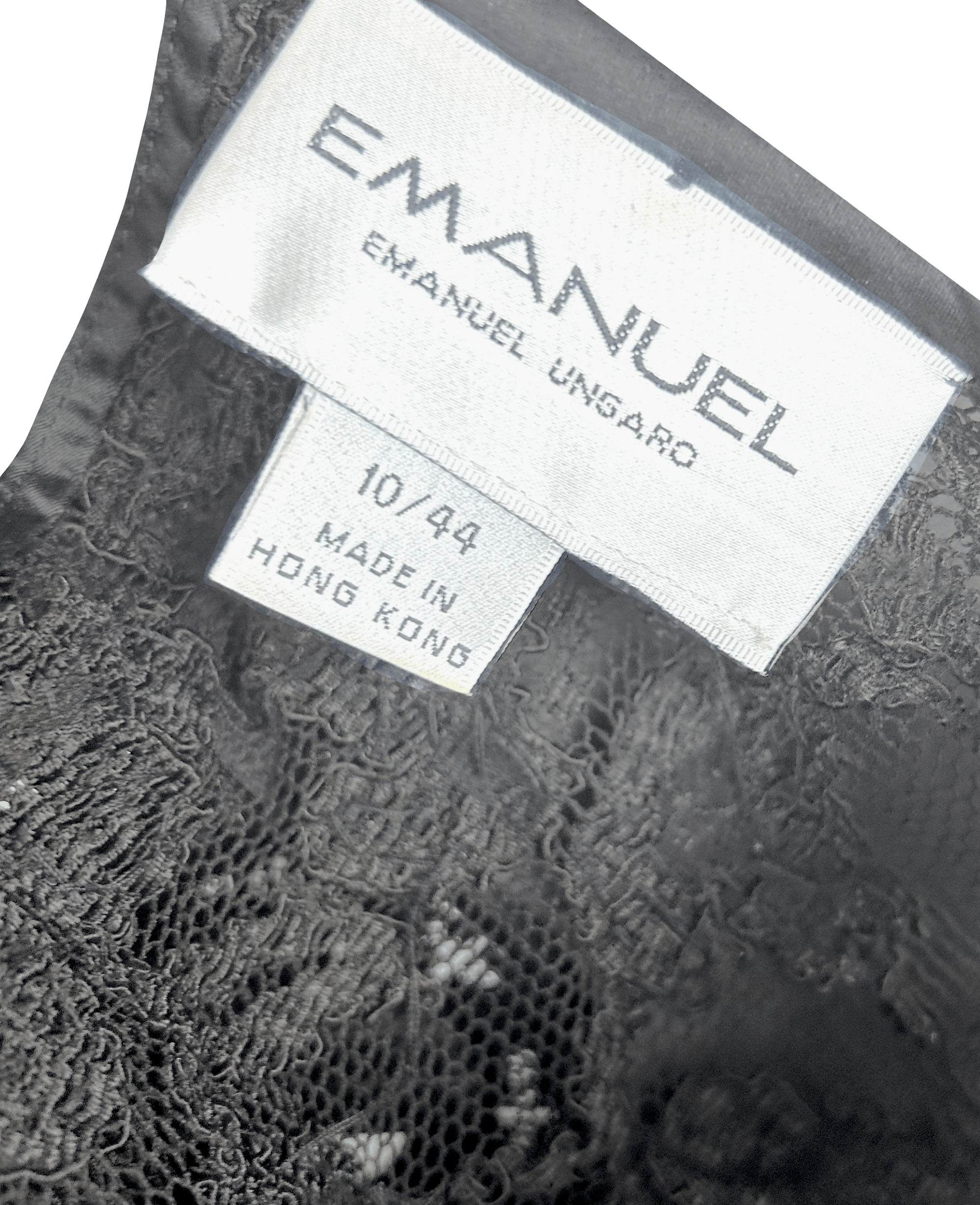 Emanuel Ungaro Emanuel Ungaro Beaded Lace Blouse Size L / US 10 / IT 46 - 6 Thumbnail