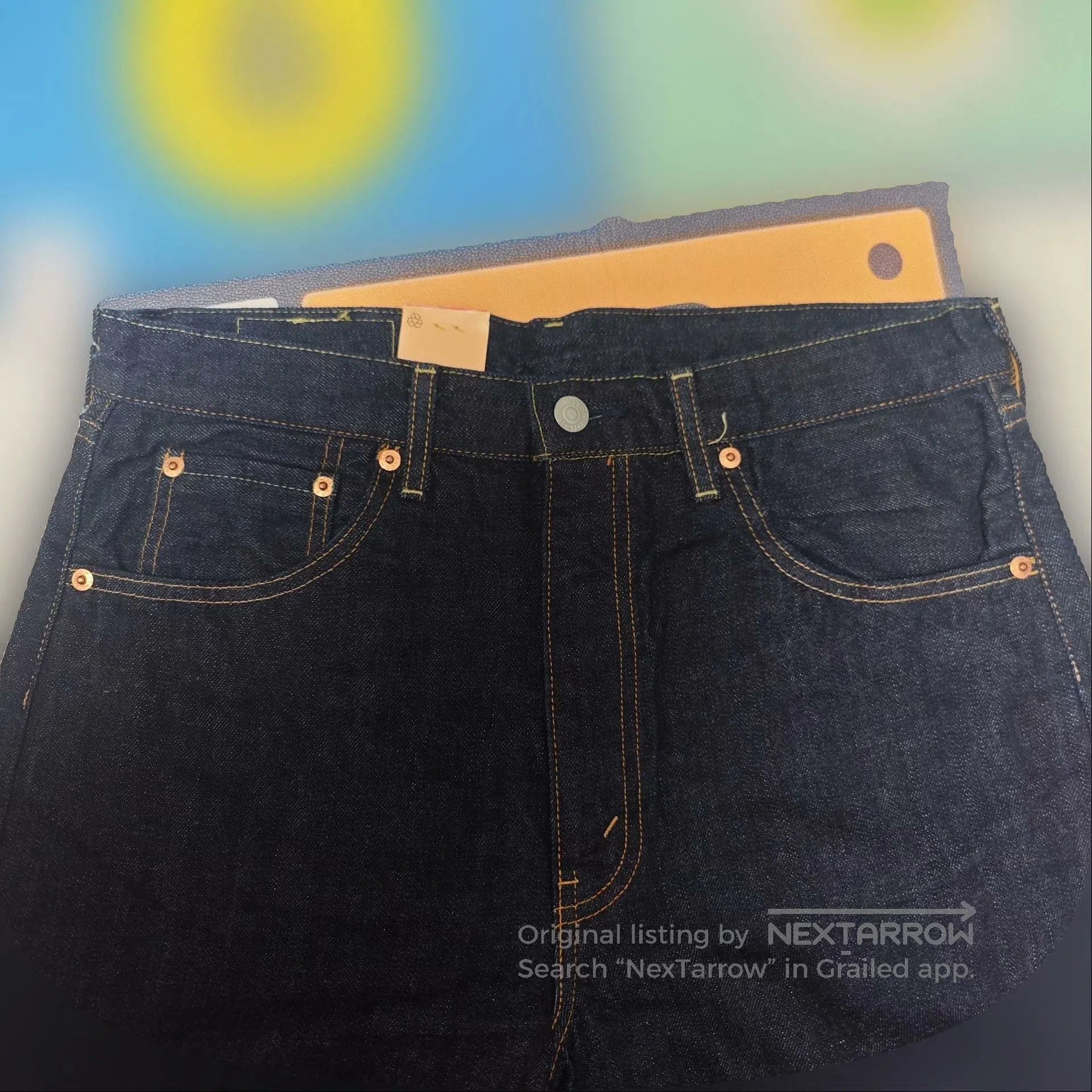 LVC LVC Big E 502 J22 Vintage Jeans. Size US 34 / EU 50 - 3 Thumbnail