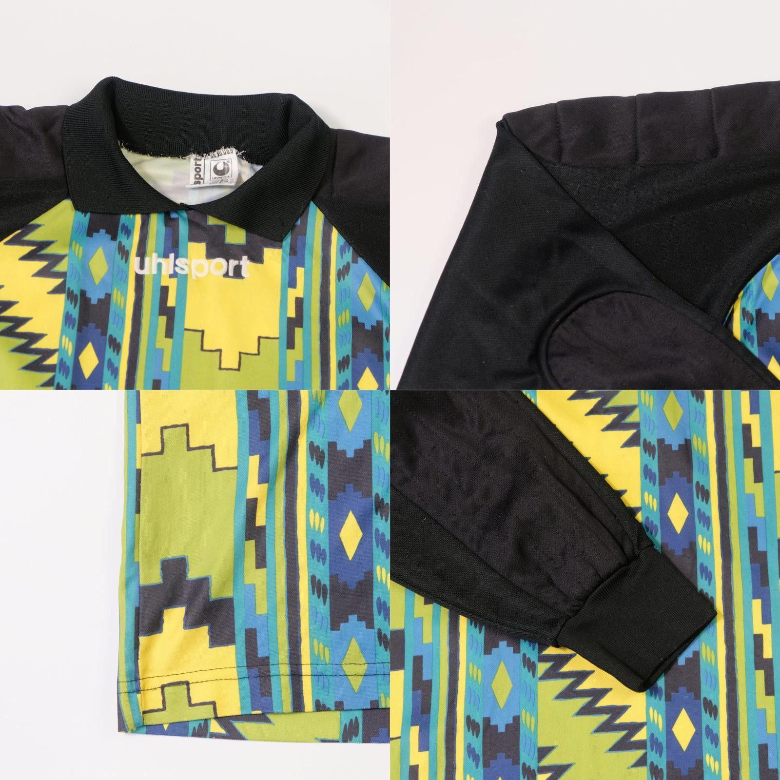 Designer 1990s Uhlsport Goalkeeper Template Shirt (XL) Size US XL / EU 56 / 4 - 5 Thumbnail