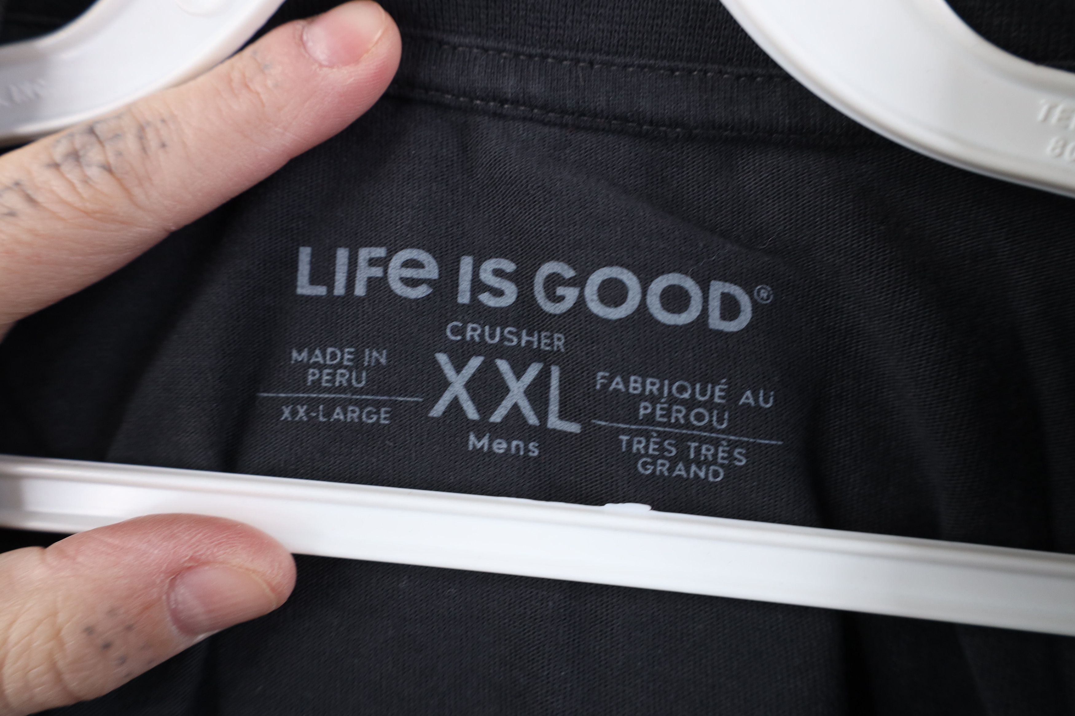 Life is Good Life Is Good Spell Out Mountain Nature Short Sleeve T-Shirt Size US XXL / EU 58 / 5 - 7 Thumbnail