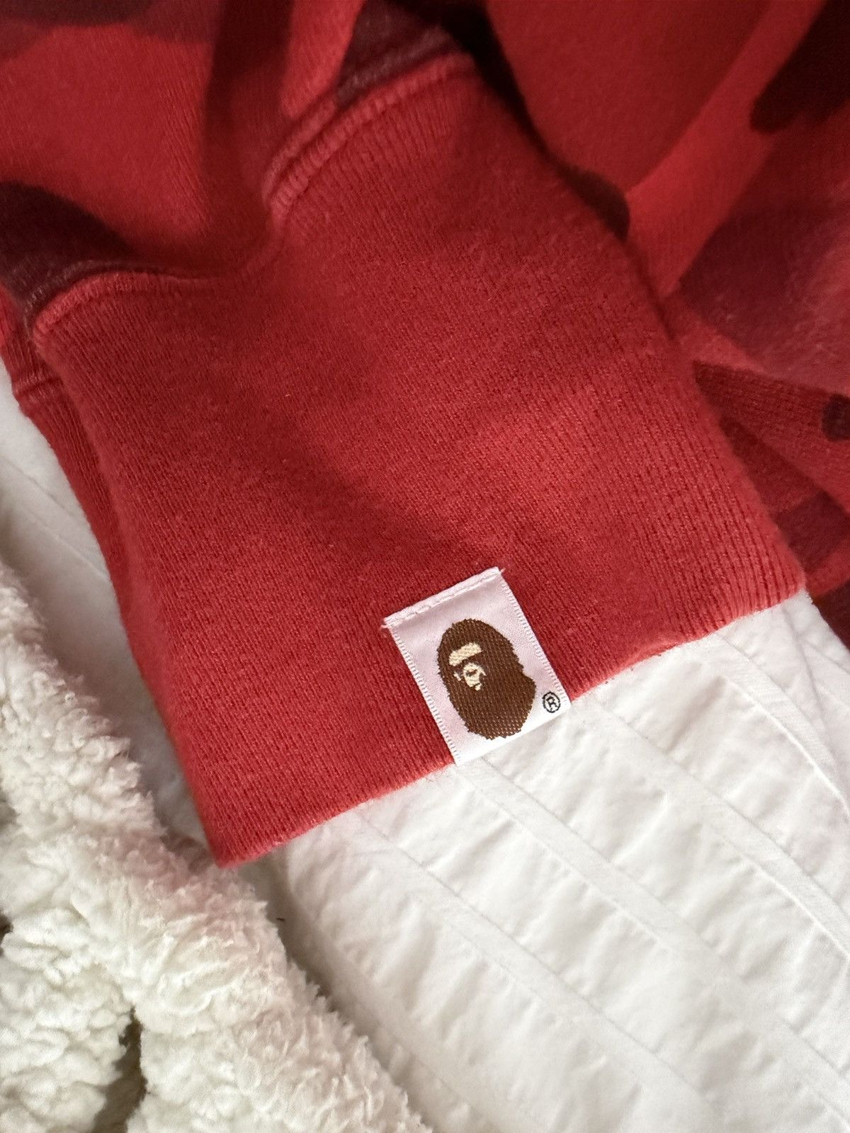 Bape Red and blue bape zip up Size US XL / EU 56 / 4 - 6 Thumbnail