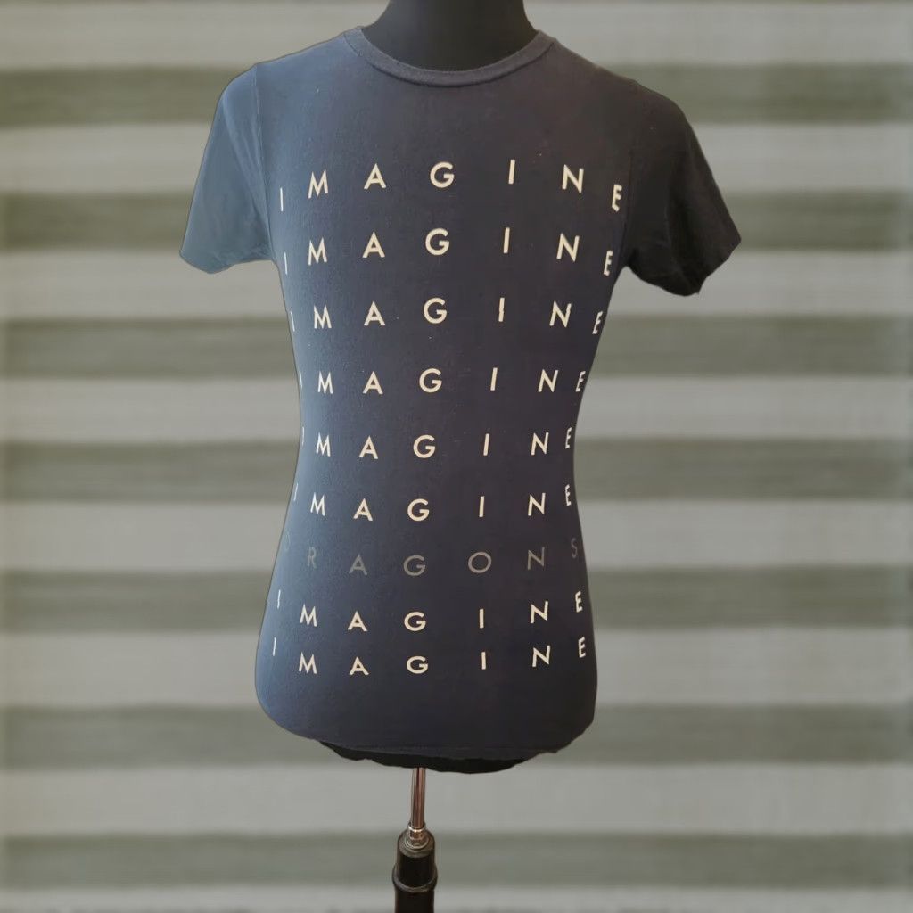 Vintage VINTAGE Imagine Dragons Band T Shirt Navy Blue Cotton Bay Island Sportswear Adult Small Mens Short Sleeve Crew Neck Image Pirates Size US S / EU 44-46 / 1 - 1 Thumbnail