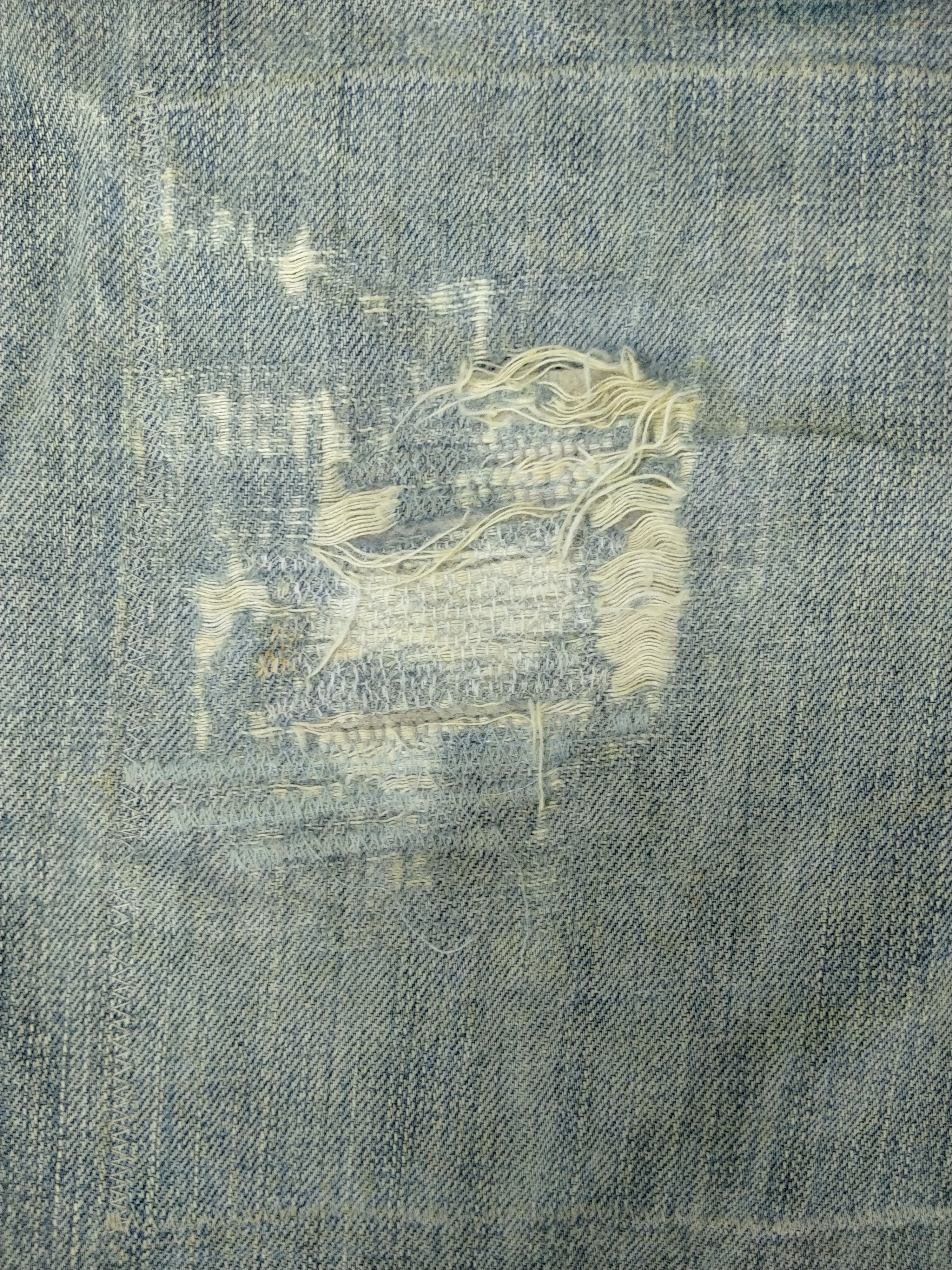 Levi's Vintage Levi's 569 Dirty Distressed Denim 35 x 28 -JN569 Size US 35 - 14 Thumbnail