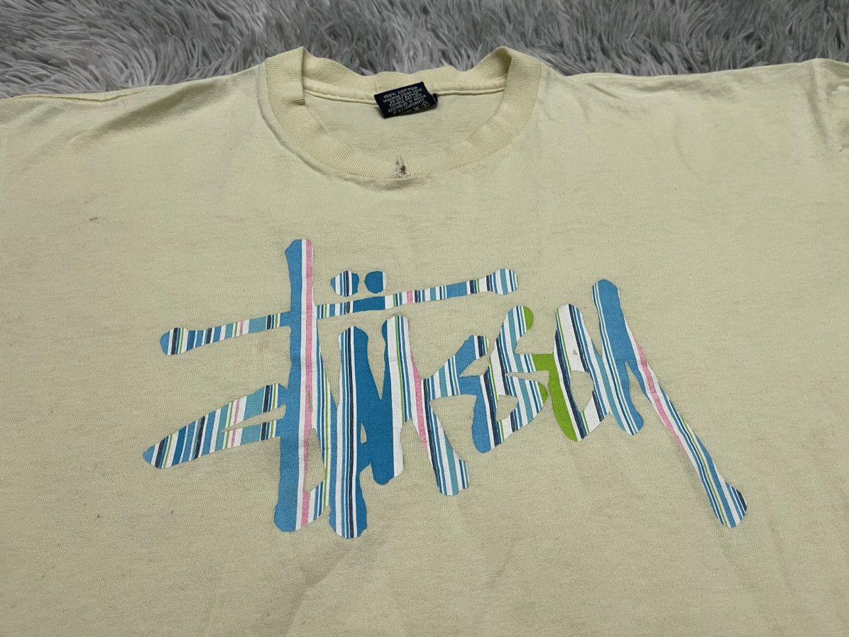 Stussy 90s OG STUSSY CROWN TEES SINGLE STITCH BOTH Size US L / EU 52-54 / 3 - 6 Thumbnail