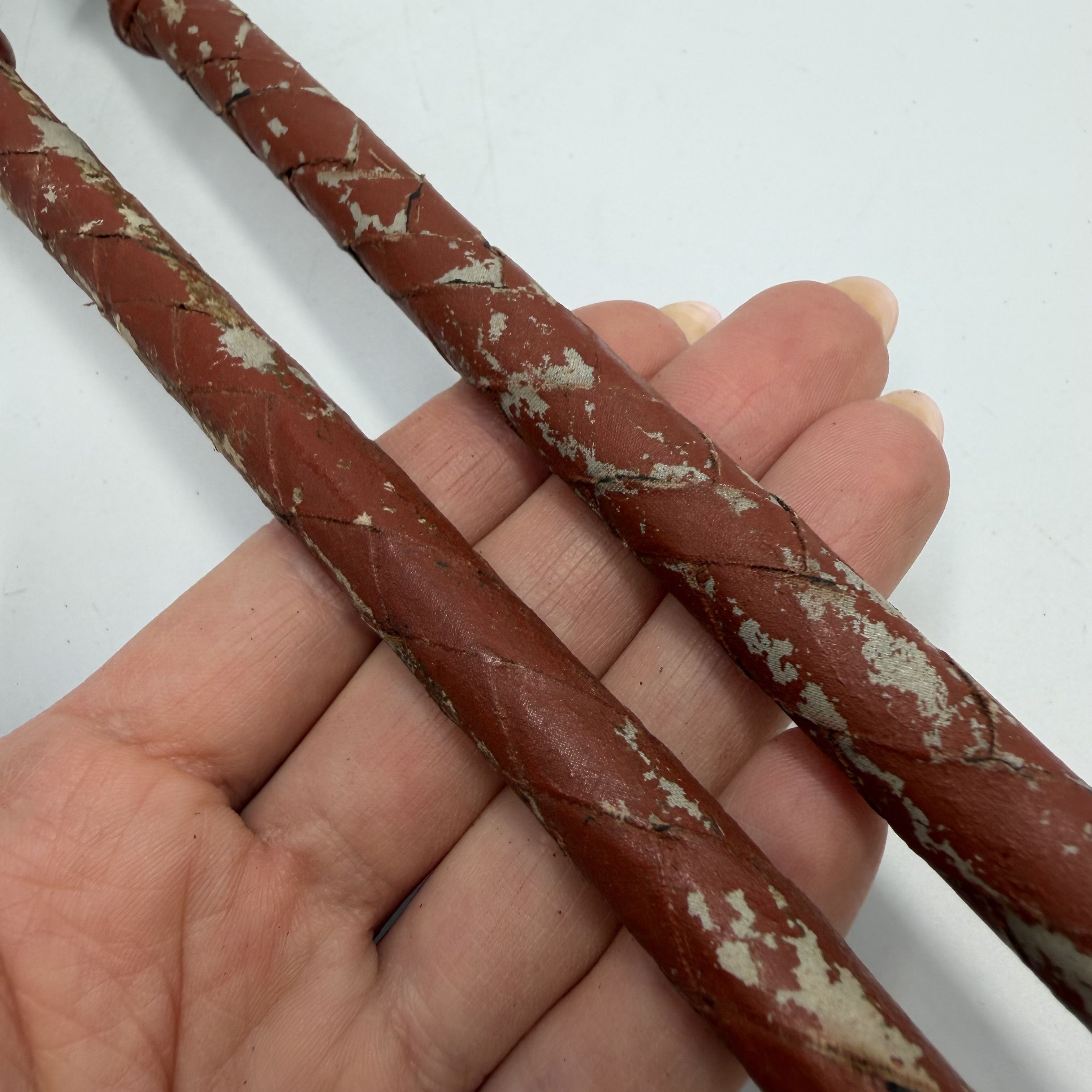 Vintage Pair Vintage African Tribal Ceremonial Staffs Carved Size ONE SIZE - 8 Thumbnail