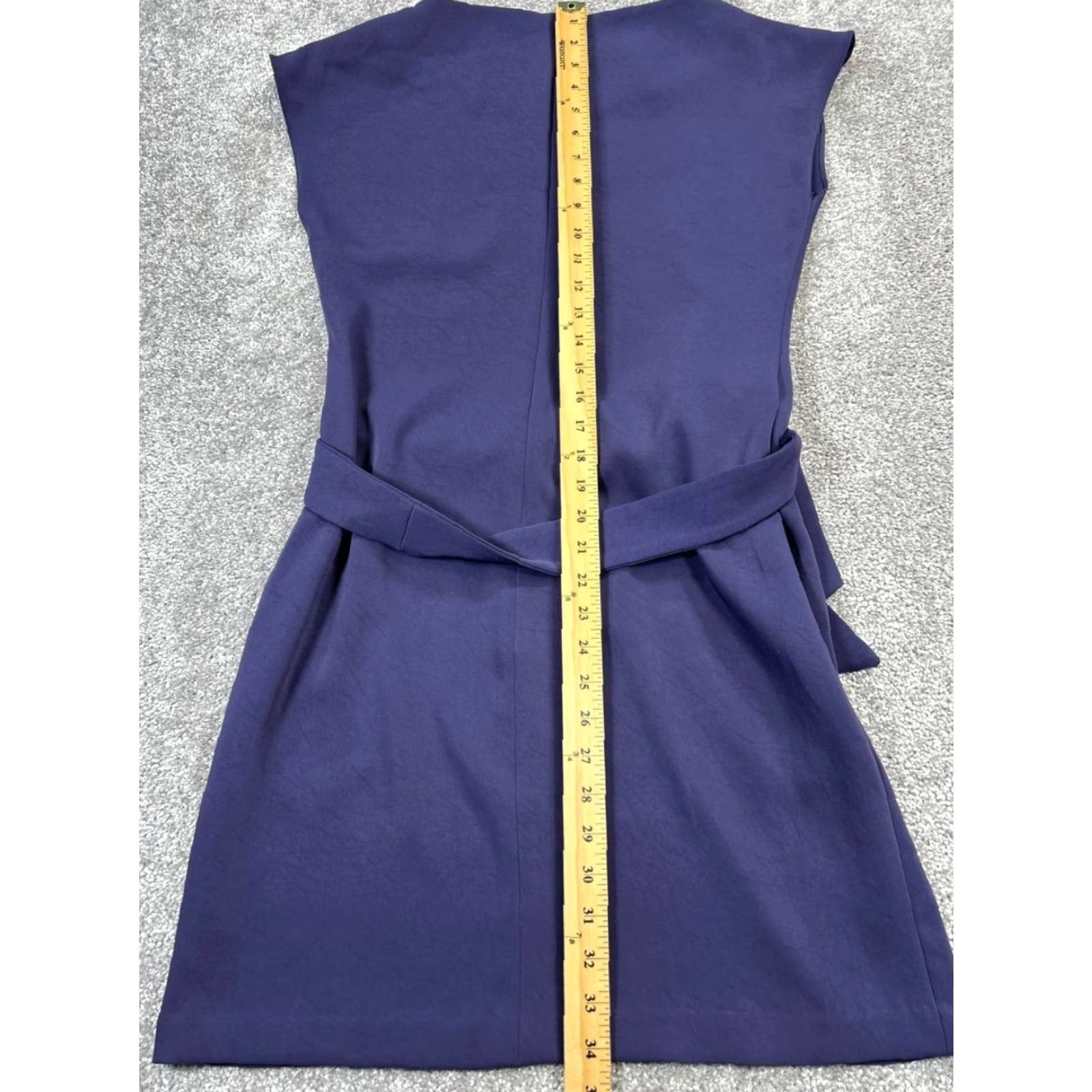 Vintage Mercer Dress Womens XS Purple Wrap Size XS / US 0-2 / IT 36-38 - 7 Thumbnail