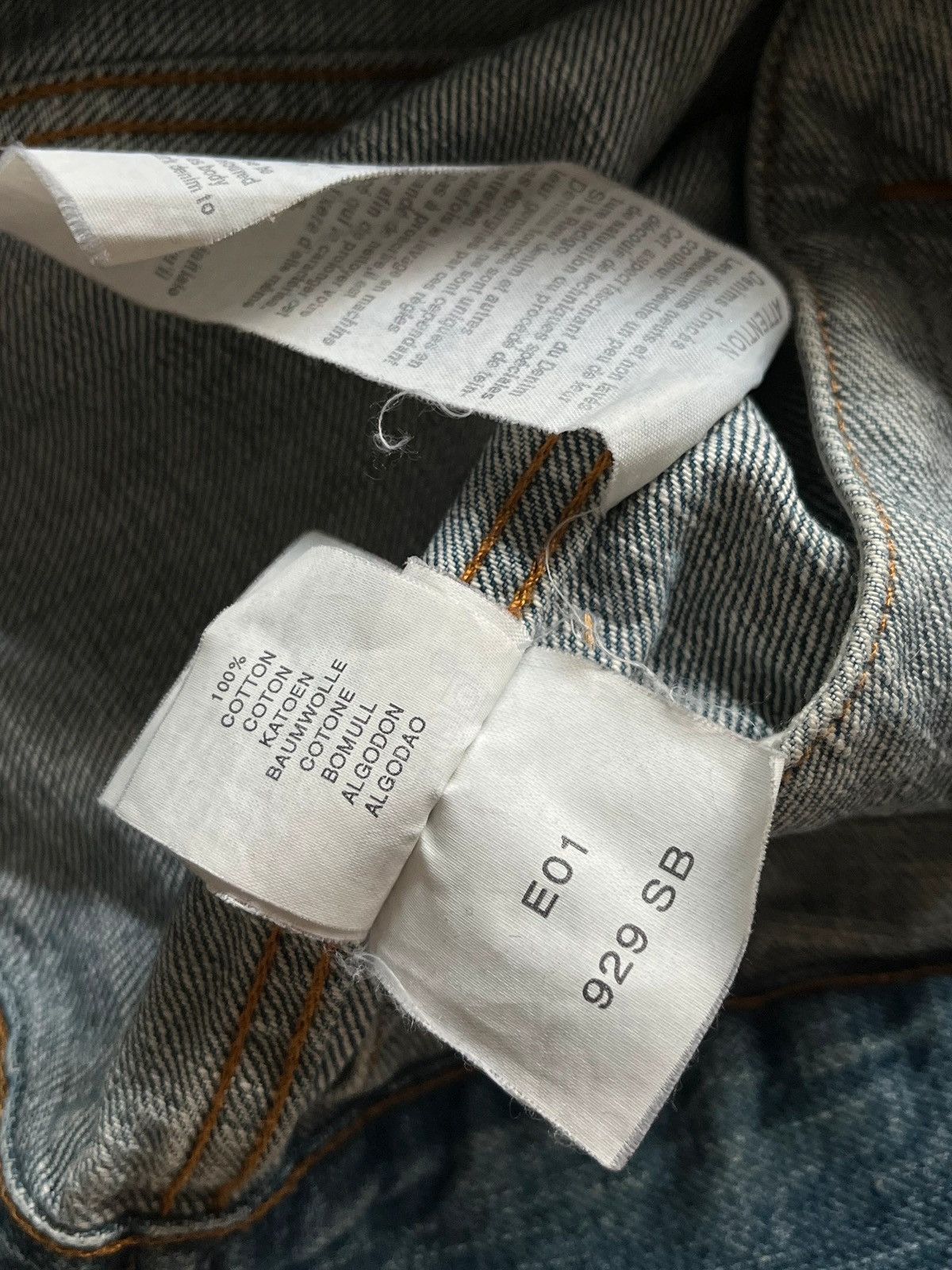 Ralph Lauren Ralph Lauren Polo Jeans Sz XL Denim Jeans Jacket 2001 Rare Size US XL / EU 56 / 4 - 16 Thumbnail