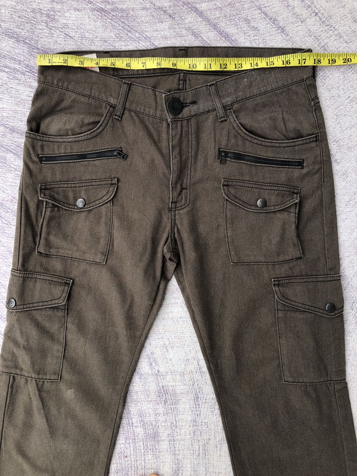 Lee × Seditionaries Vintage Grey Cargo LEE Rider 8 Pocket Size US 34 / EU 50 - 2 Thumbnail