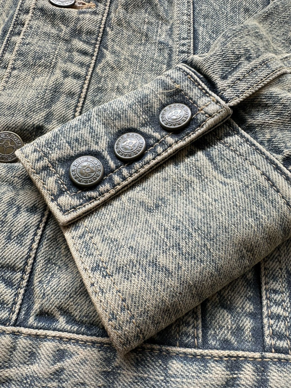 Backbone 2010S/S Backbone vintage mudwash trucker jacket Size US S / EU 44-46 / 1 - 13 Thumbnail