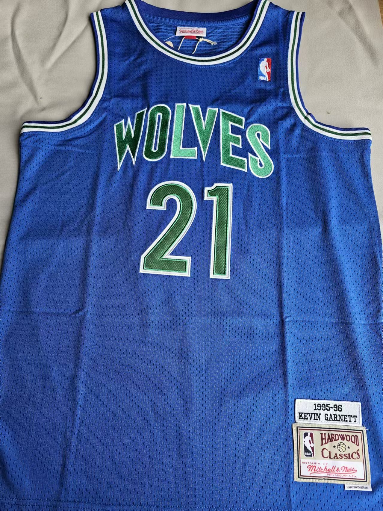 Official Kevin Garnett NBA Reebok Jersey high quality size 56