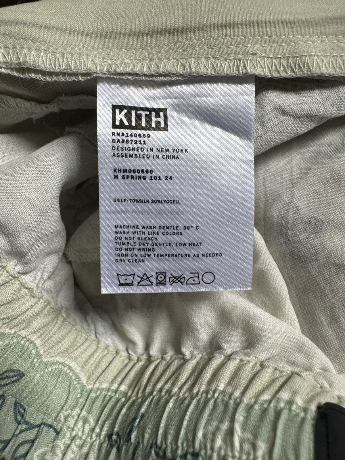 Kith Kith Silk/Lyocell Paisley Shorts Size US 32 / EU 48 - 6 Thumbnail