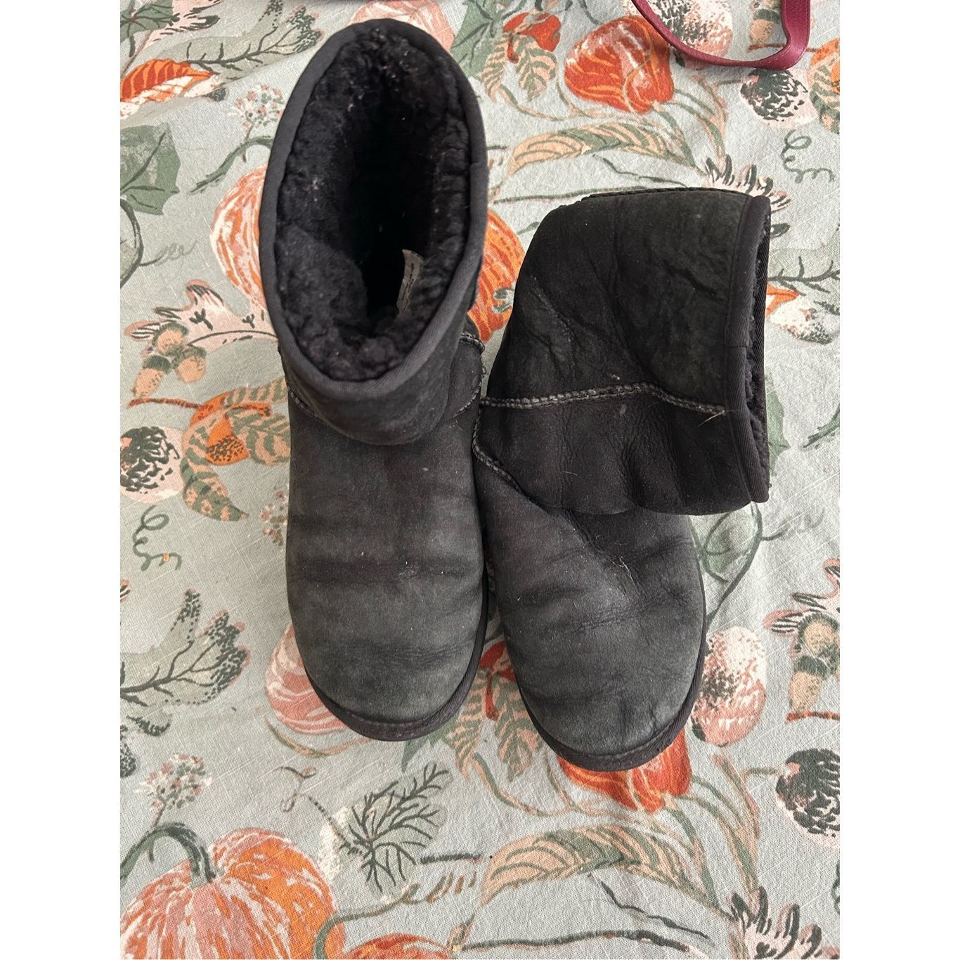 Ugg UGG Australia Classic Short Boots in Black, Winter Shearling Size US 8 / IT 38 - 5 Thumbnail