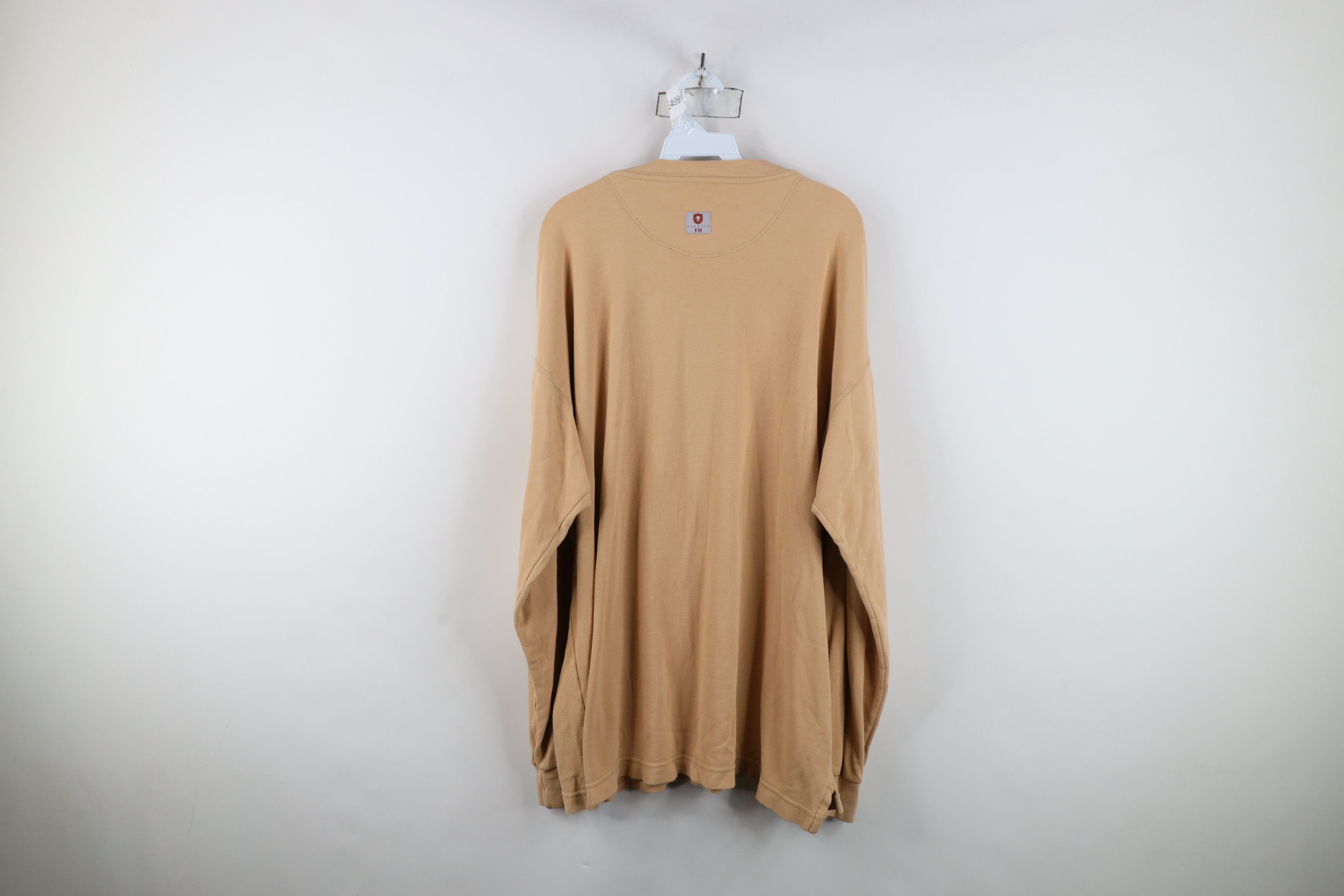 Vintage Tyndale FR Flame Resistant Thermal Henley T-Shirt Beige USA Size US XL / EU 56 / 4 - 13 Thumbnail