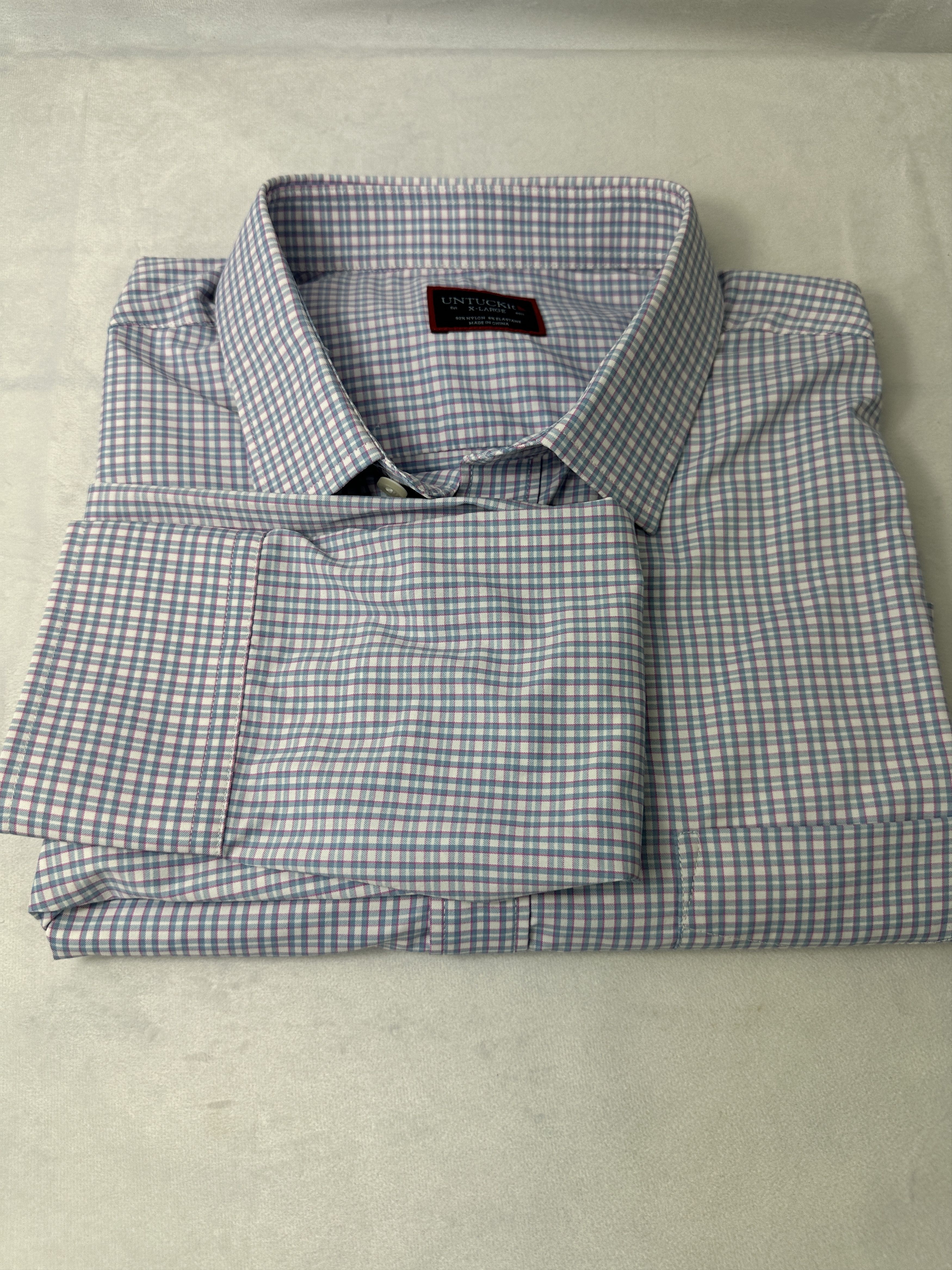 UNTUCKit UNTUCKit Mens Button Up XL Size US XL / EU 56 / 4 - 1 Thumbnail