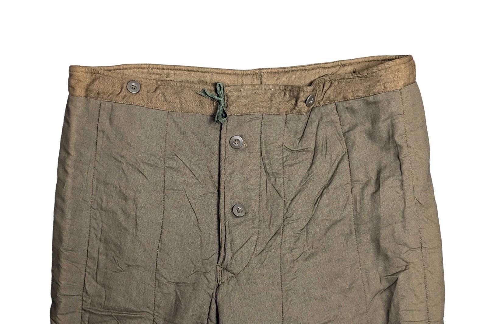 Other Czech Army M60 Thermal Liner Trousers NOS - Large Size ONE SIZE - 3 Thumbnail