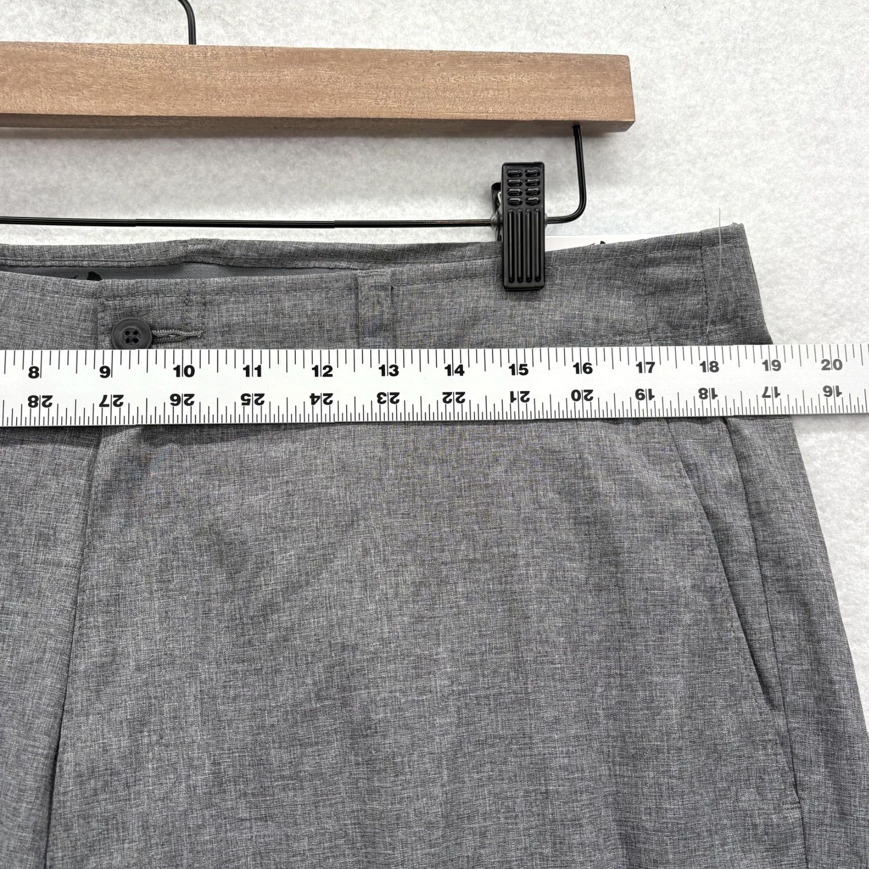 Vintage Grand Slam Pants Mens 36x29 Gray Performance Stretch 360 Golf Active Waistband Size US 36 / EU 52 - 6 Thumbnail