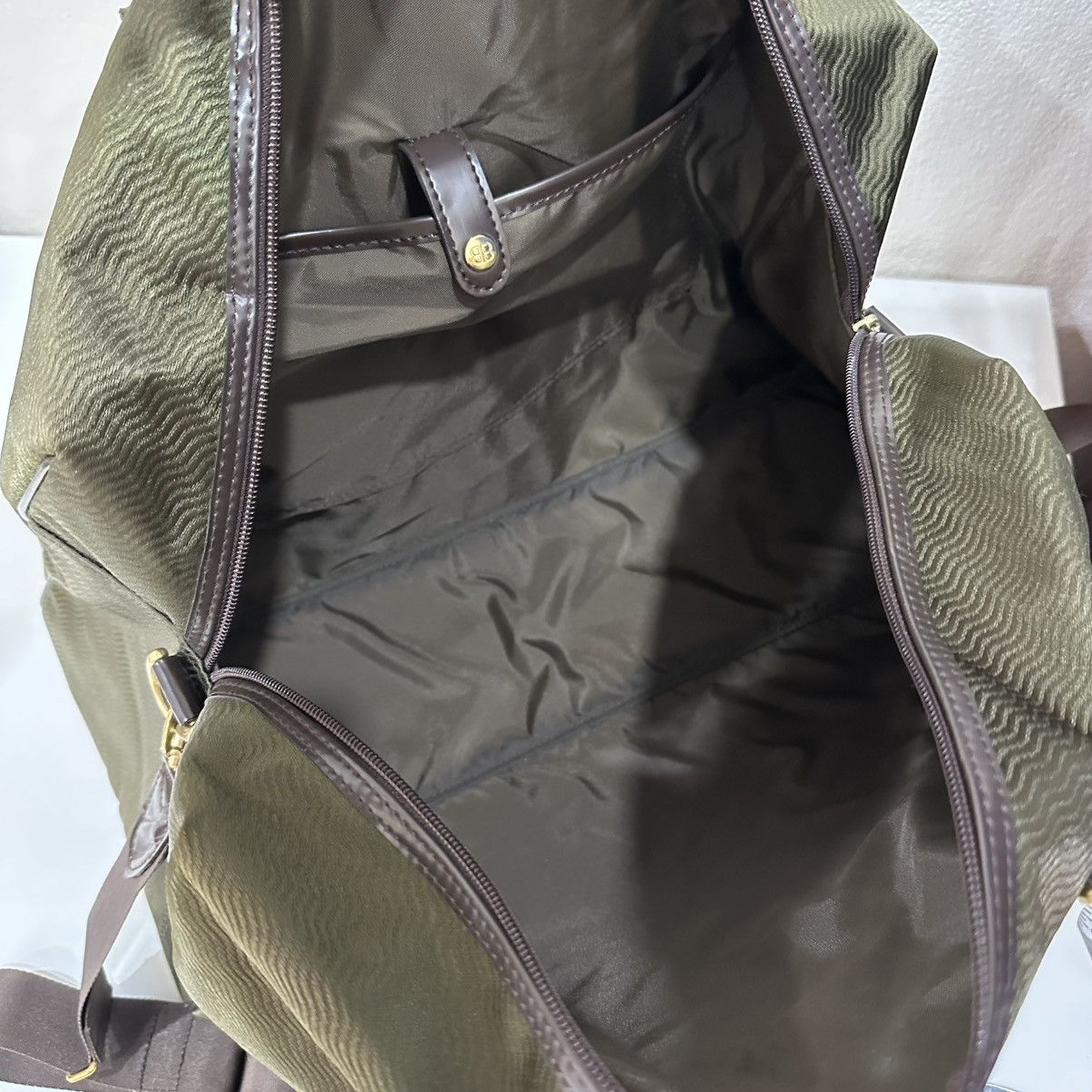 Balenciaga ‼️LASTDROP‼️ BALENCIAGA BB KHAKI GREEN BOSTON TRAVEL BAG Size ONE SIZE - 12 Thumbnail