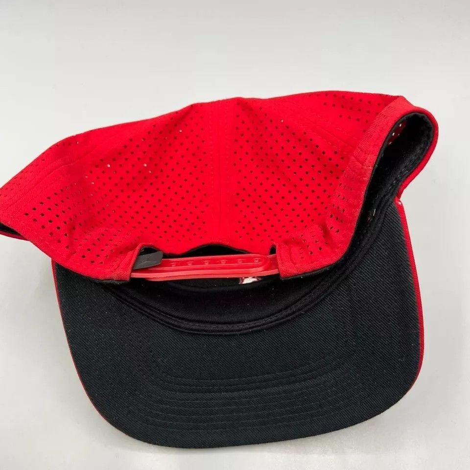 Jordan Brand Air Jordan Hat Men Perforated Embroidered Logo Snap Back Size ONE SIZE - 6 Thumbnail