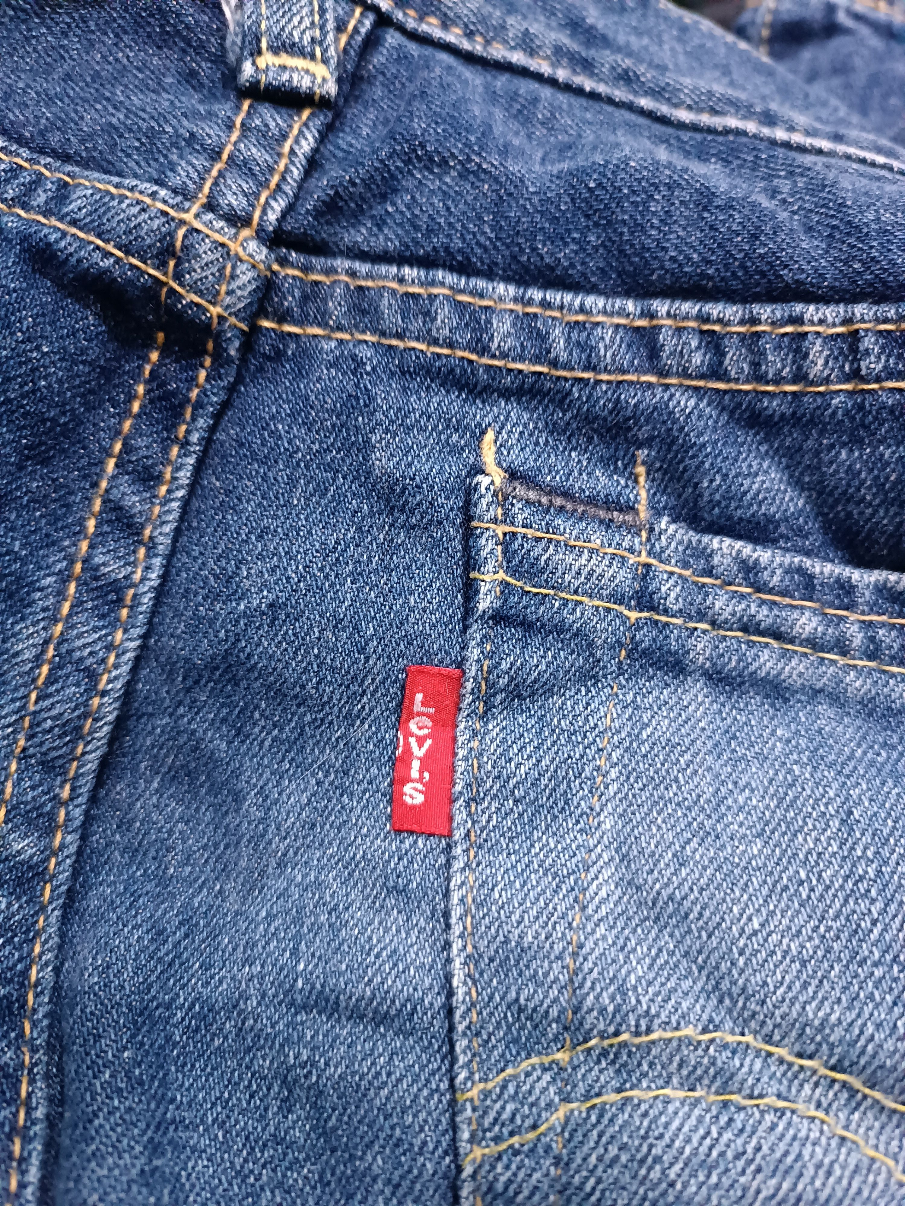 Levi's × Vintage Levi's Loose Knee Length Shorts Jeans Wide Leg Size 30" / US 8 / IT 44 - 9 Thumbnail